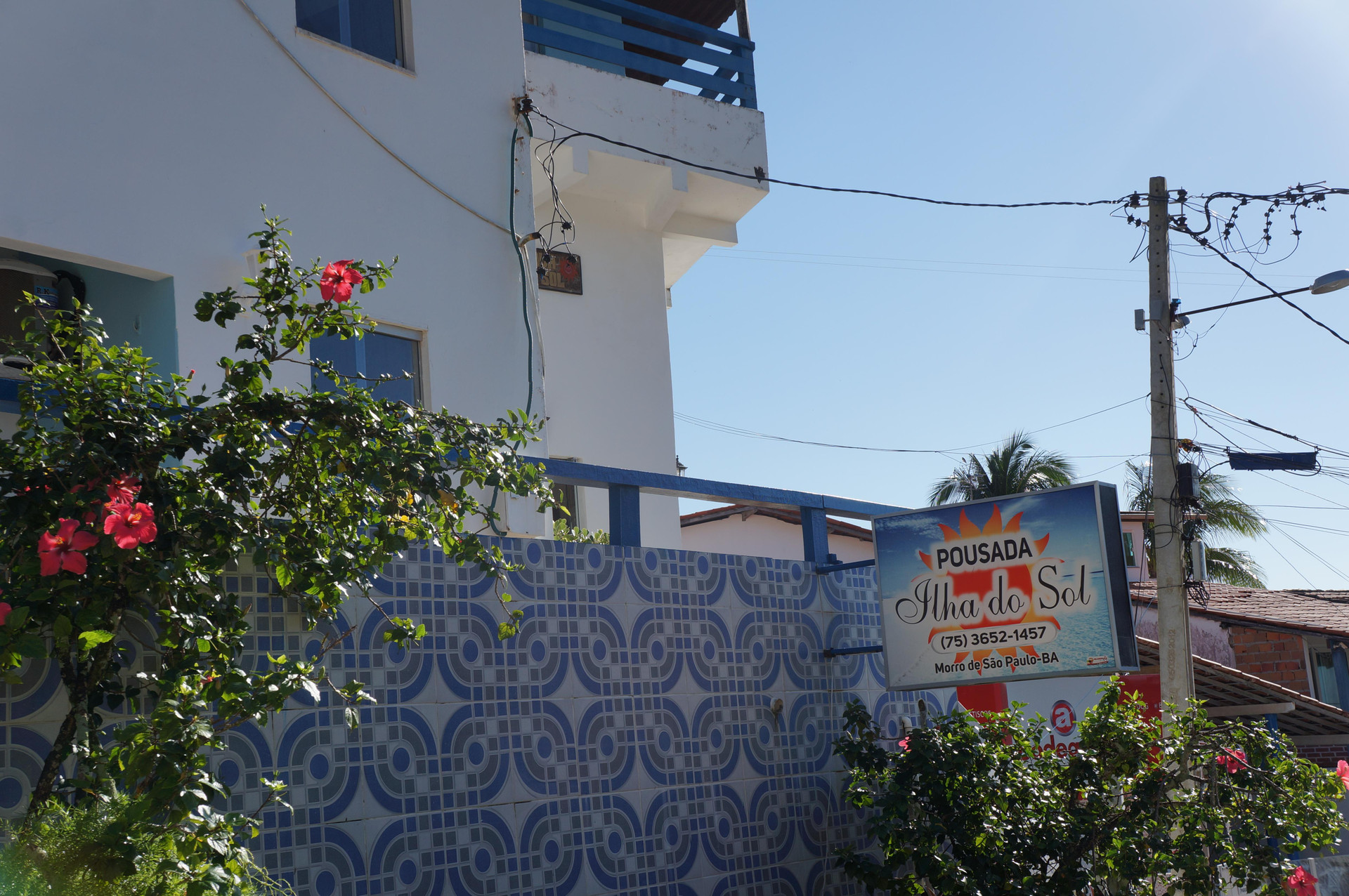Vista Exterior Pousada Ilha do Sol