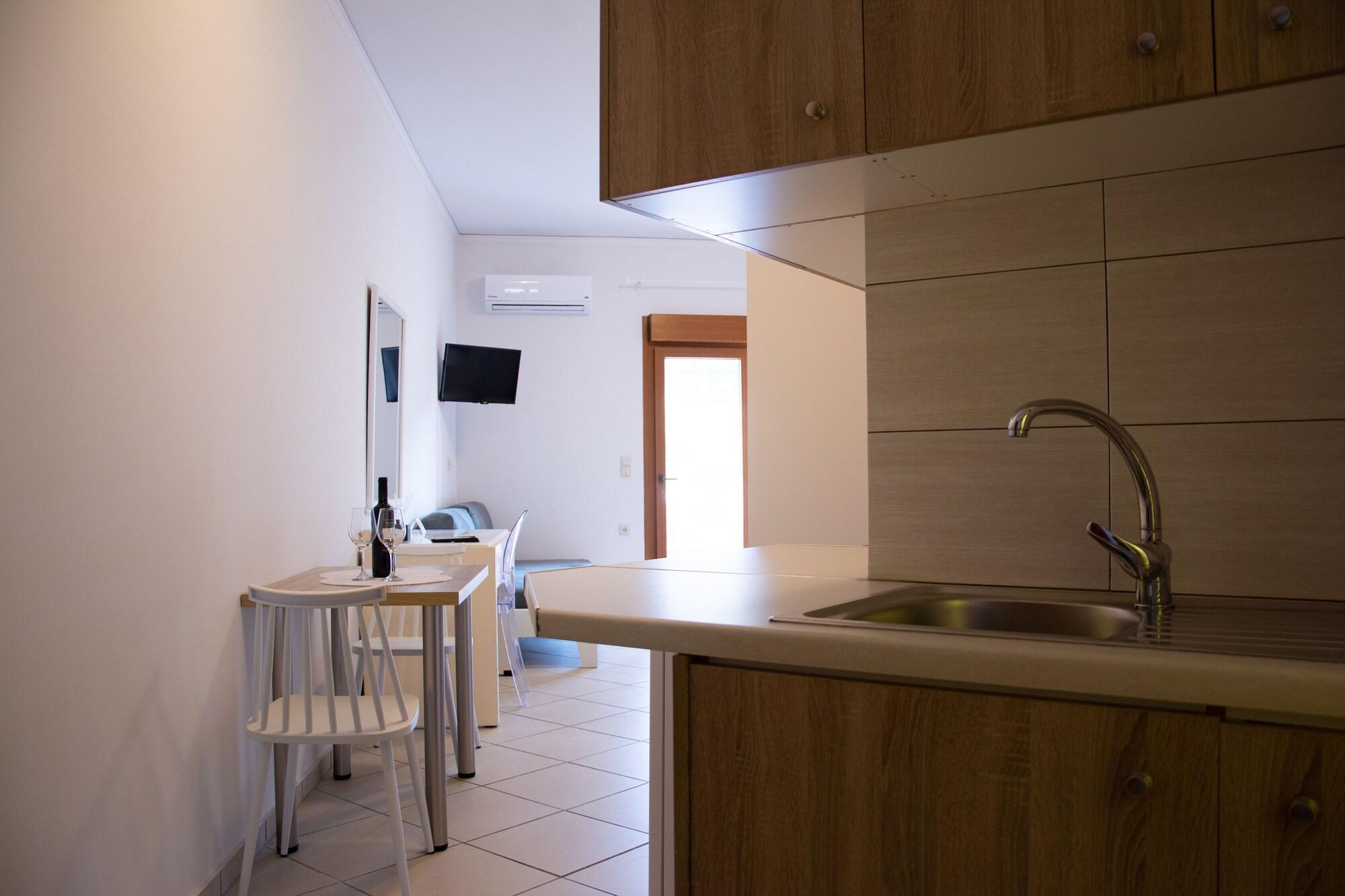 Comodidades del Alojamiento Horizon Apartments Platanias