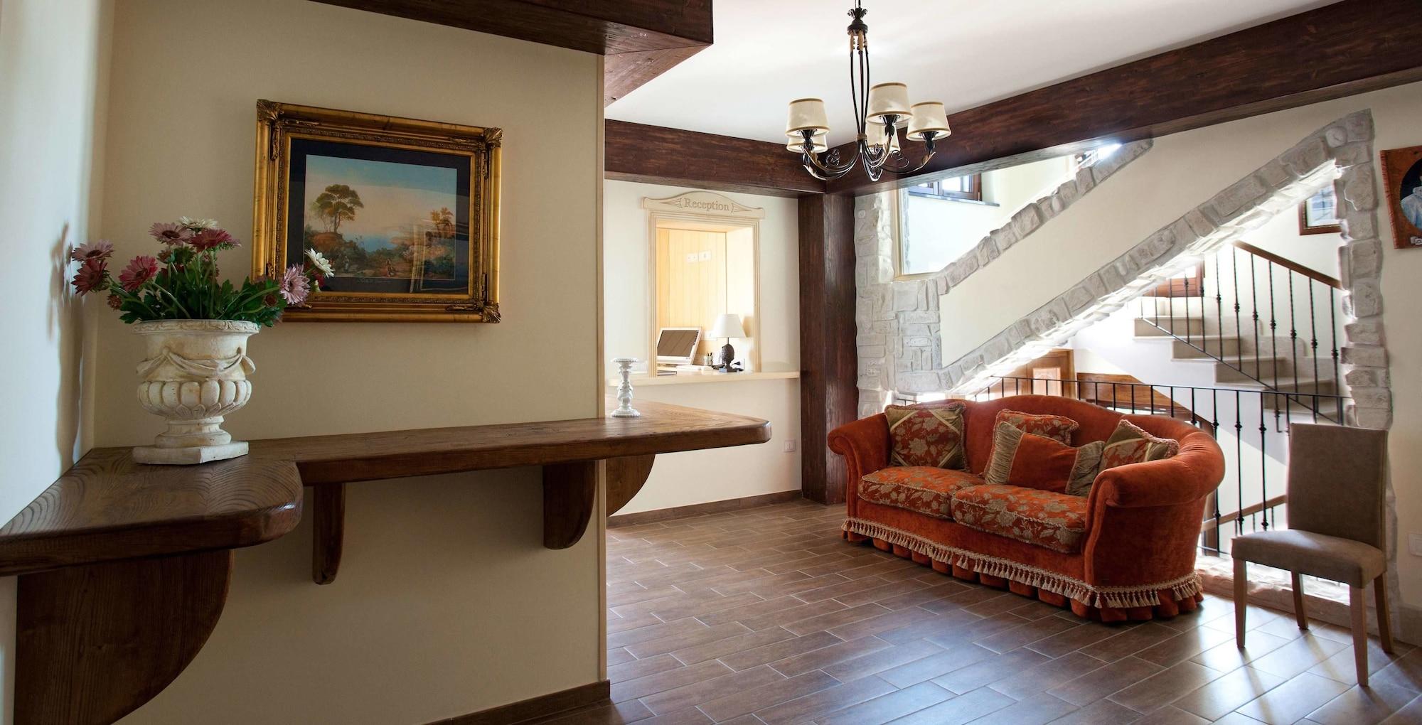 Vista Lobby Hotel Villa Clementina