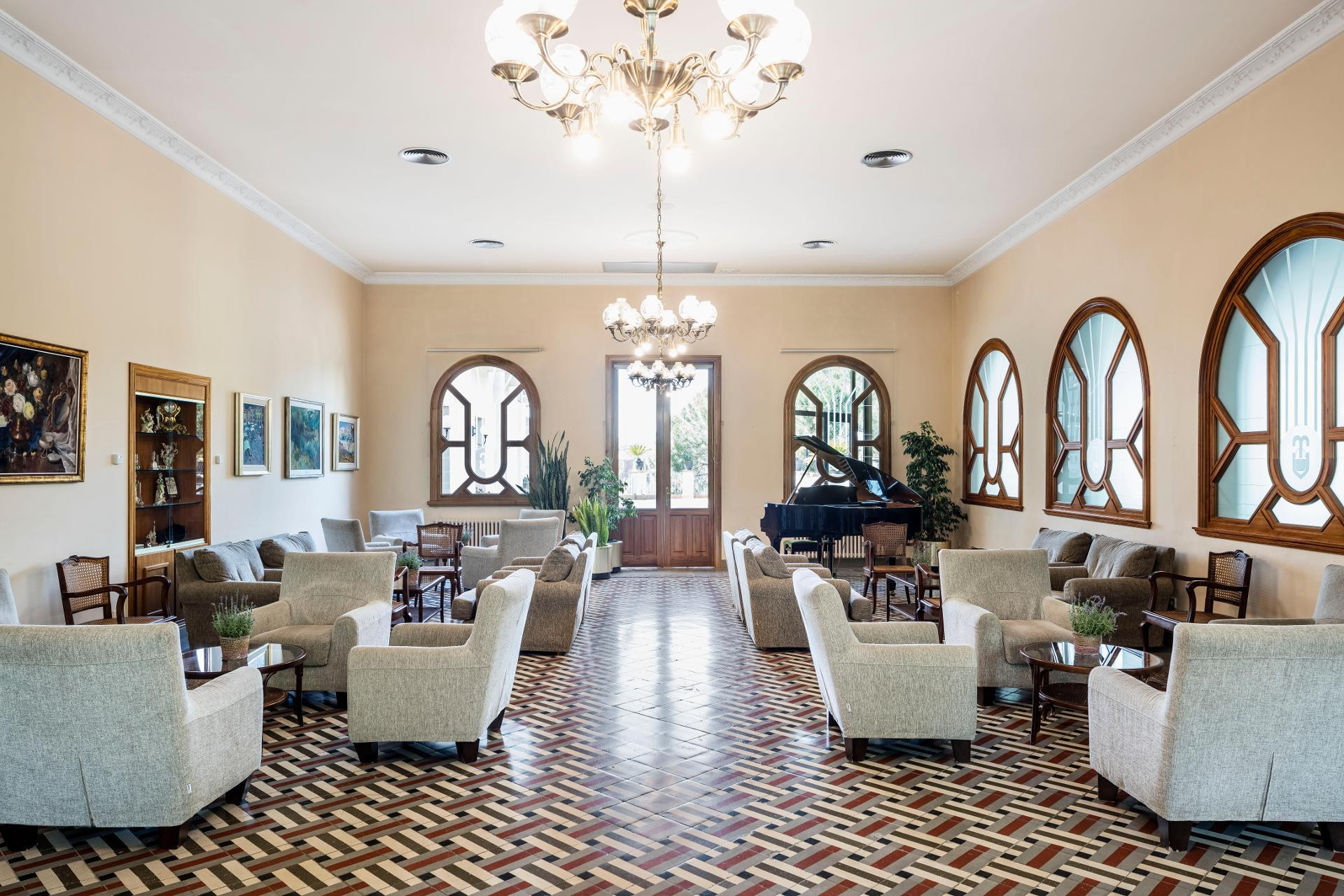 Vista Lobby Balneari Termes Victòria