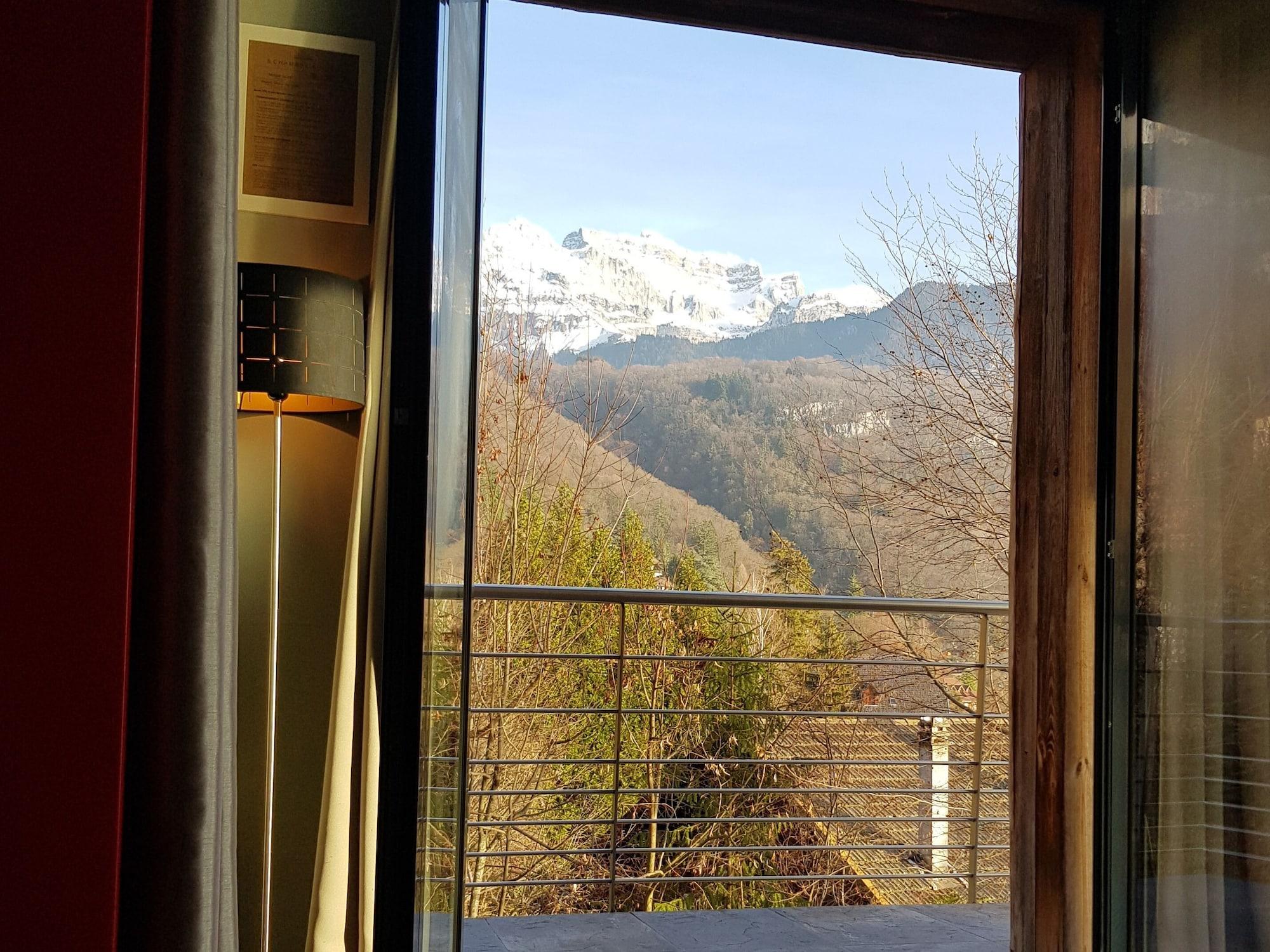 Vista Exterior Chalet Christine