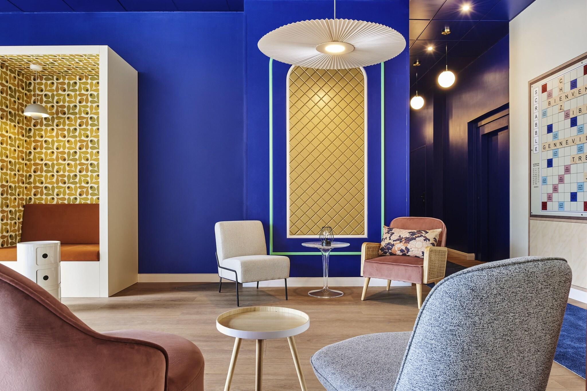 Vista Lobby ibis styles Paris Gennevilliers