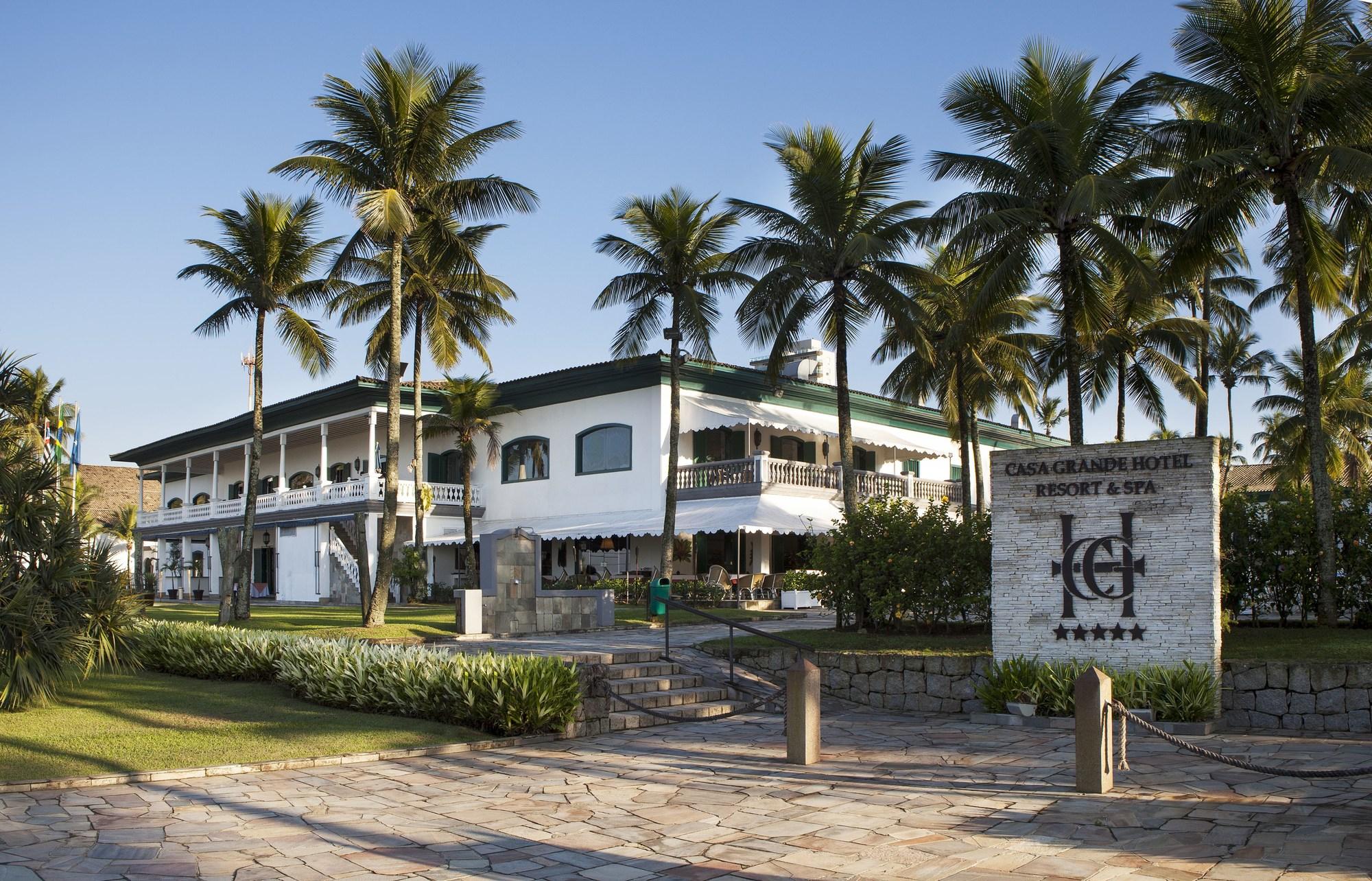 Vista da fachada Casa Grande Hotel Resort & Spa Guarujá