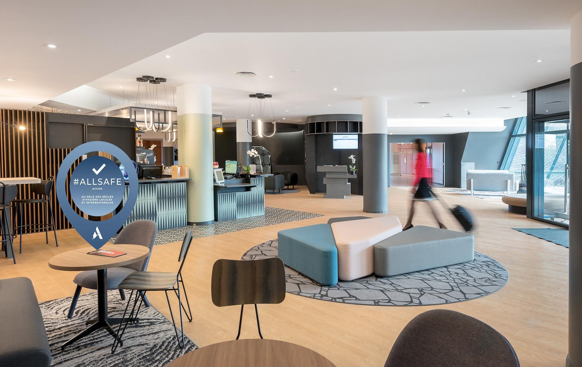 Vista Lobby Novotel Marne-La-Vallée Noisy-Le-Grand