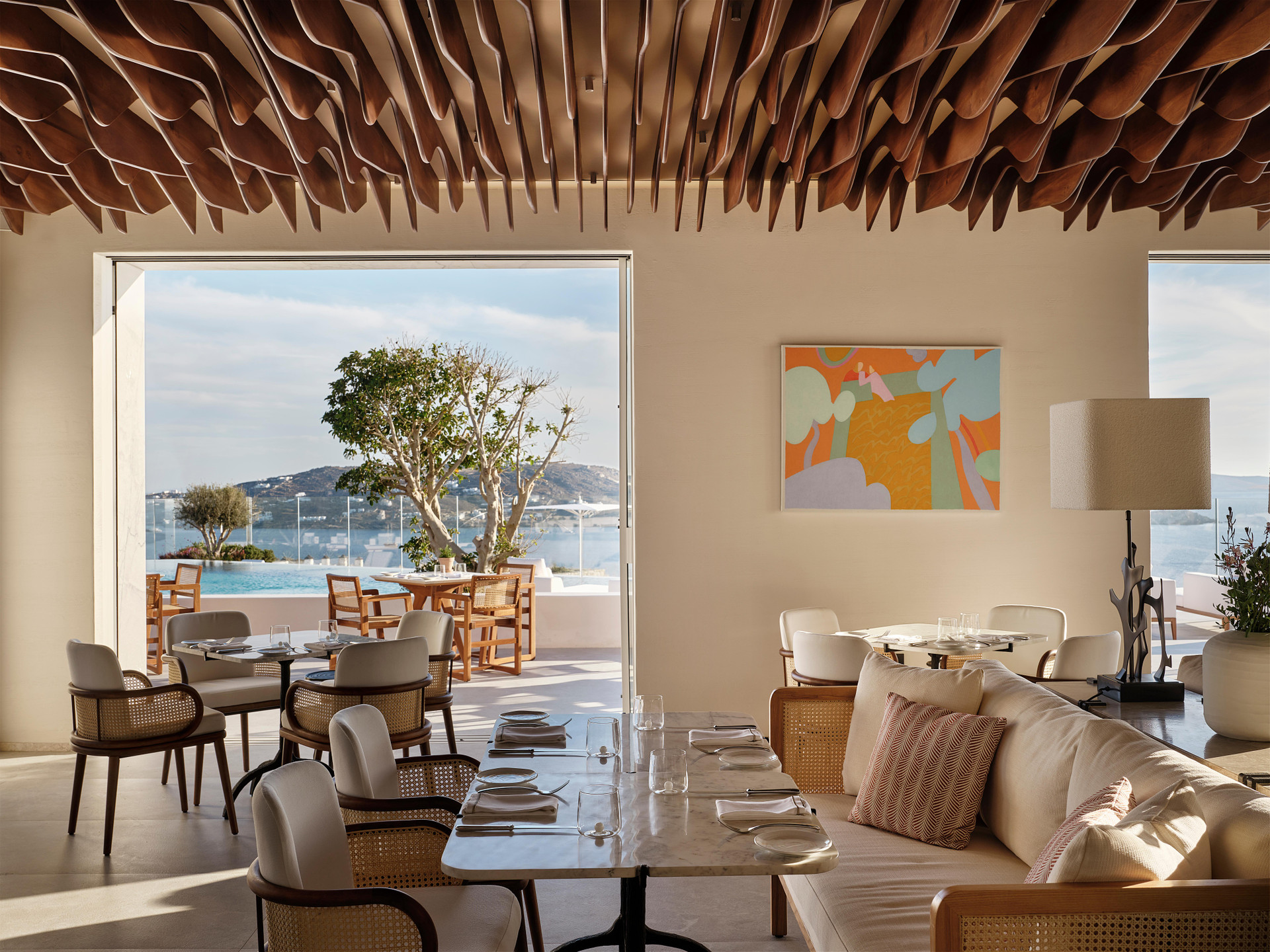 Restaurant Deos Mykonos - A Myconian Collection Hotel