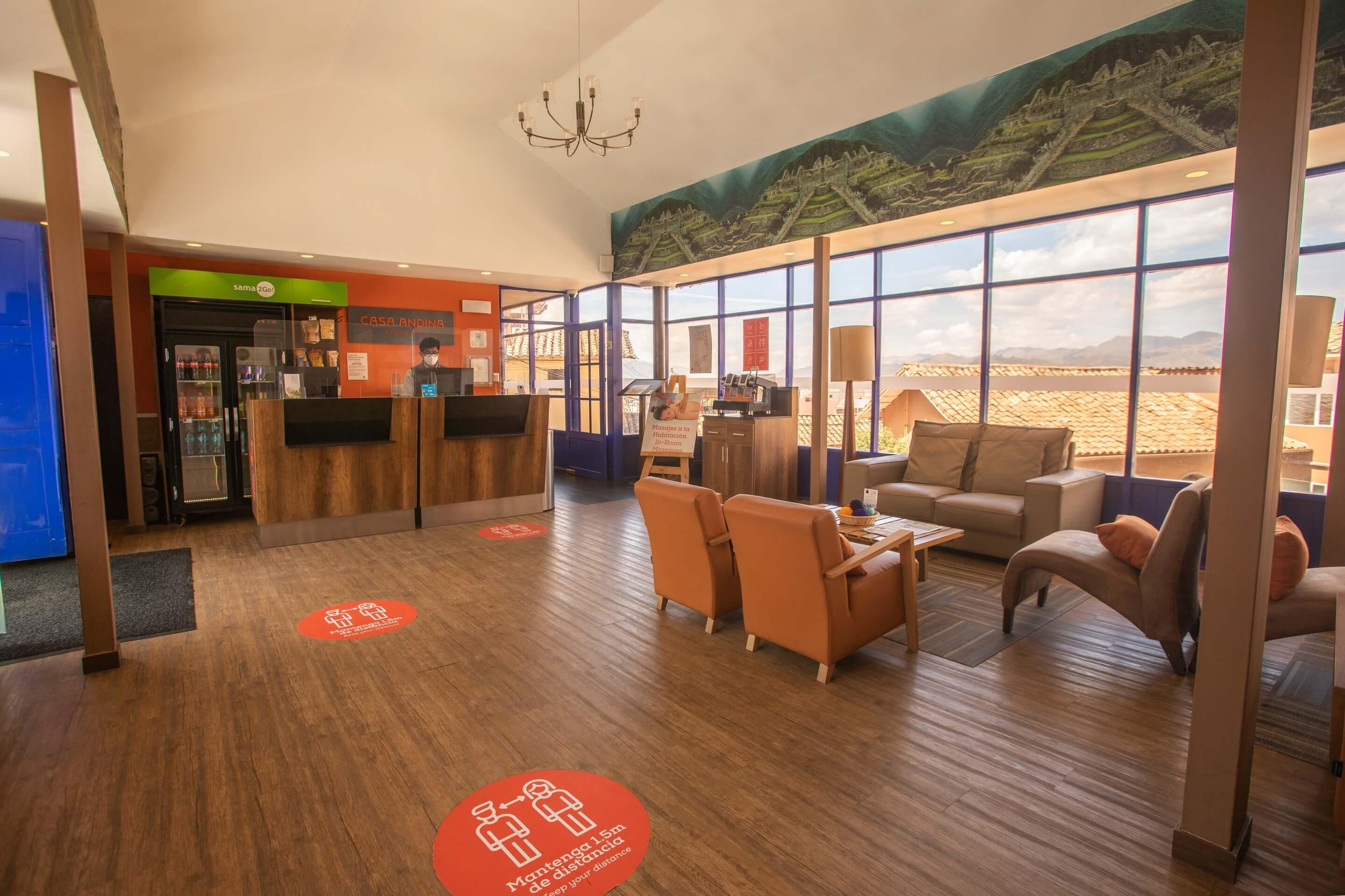 Vista Lobby Casa Andina Standard Cusco San Blas