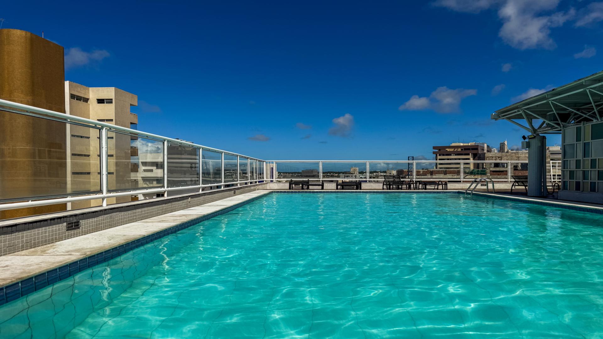 Vista Piscina Hotel Caiçara João Pessoa