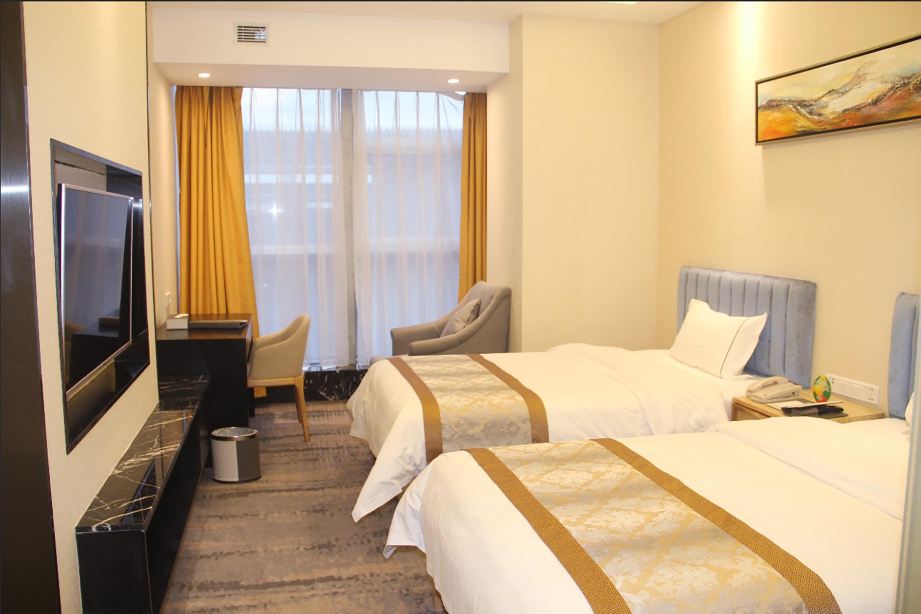 Vista Exterior Golden Central Hotel Shenzhen