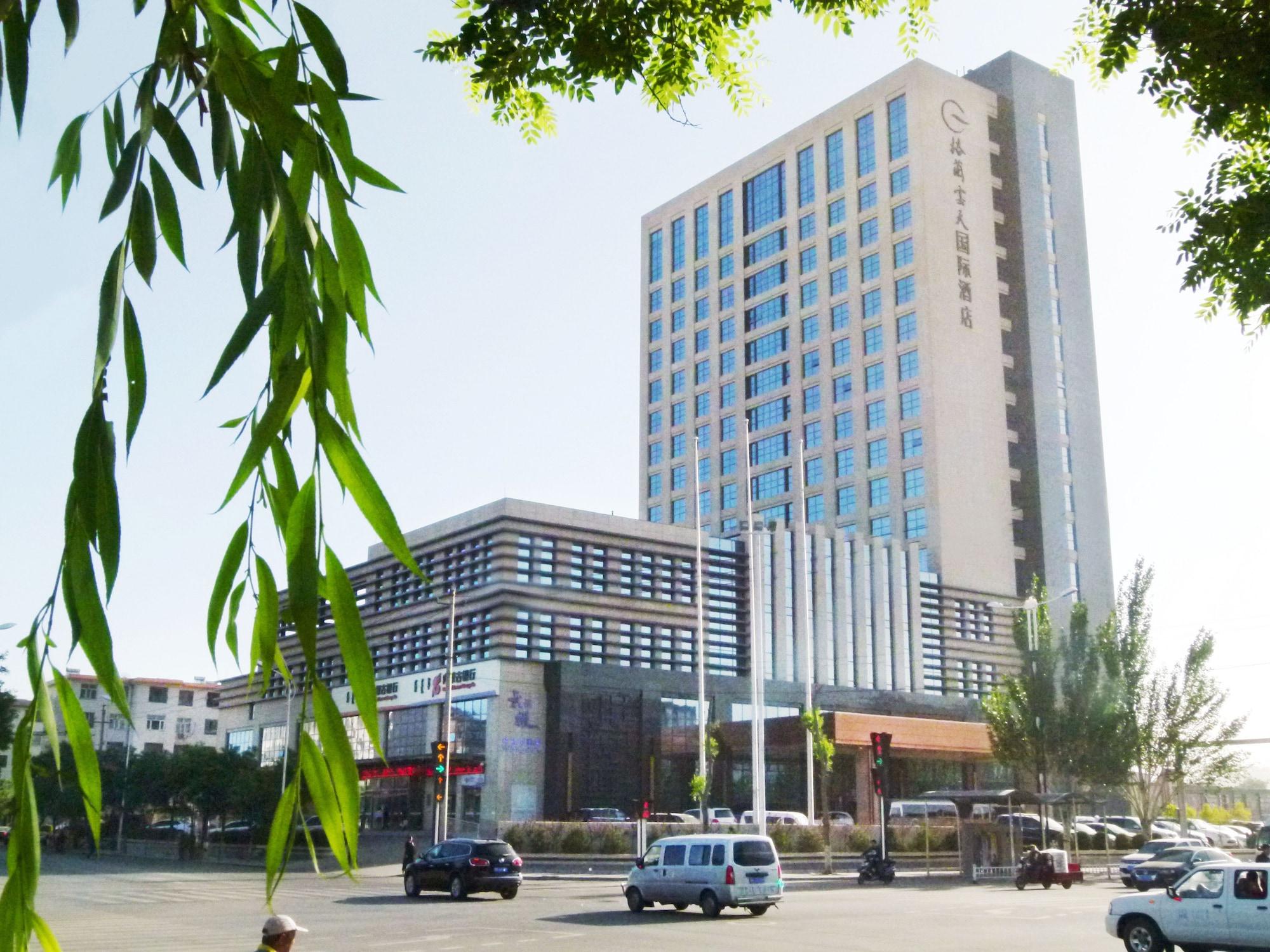Vista Exterior Grand Skylight International Hotel Wuhai
