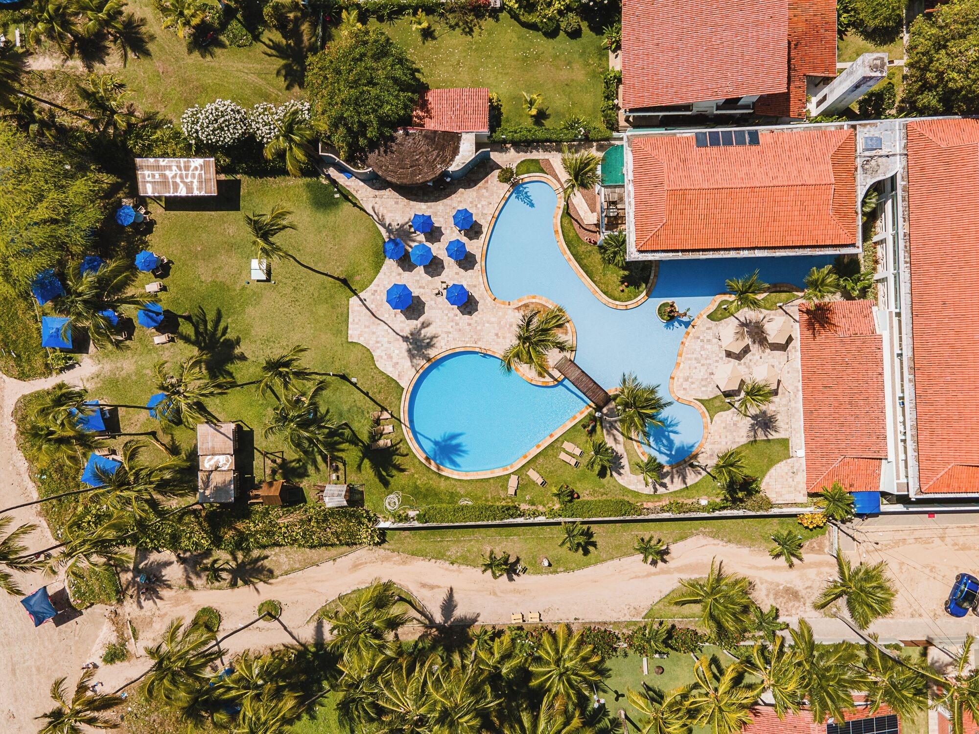 Vista Exterior Baia Branca Beach Resort