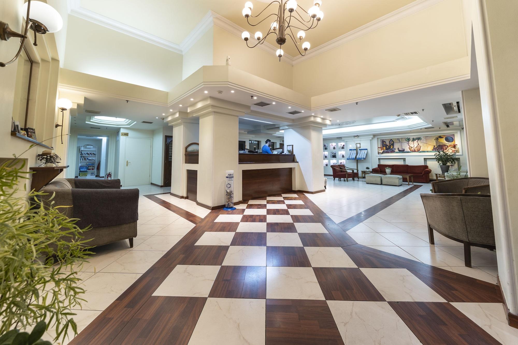Vista Lobby Vergina Hotel