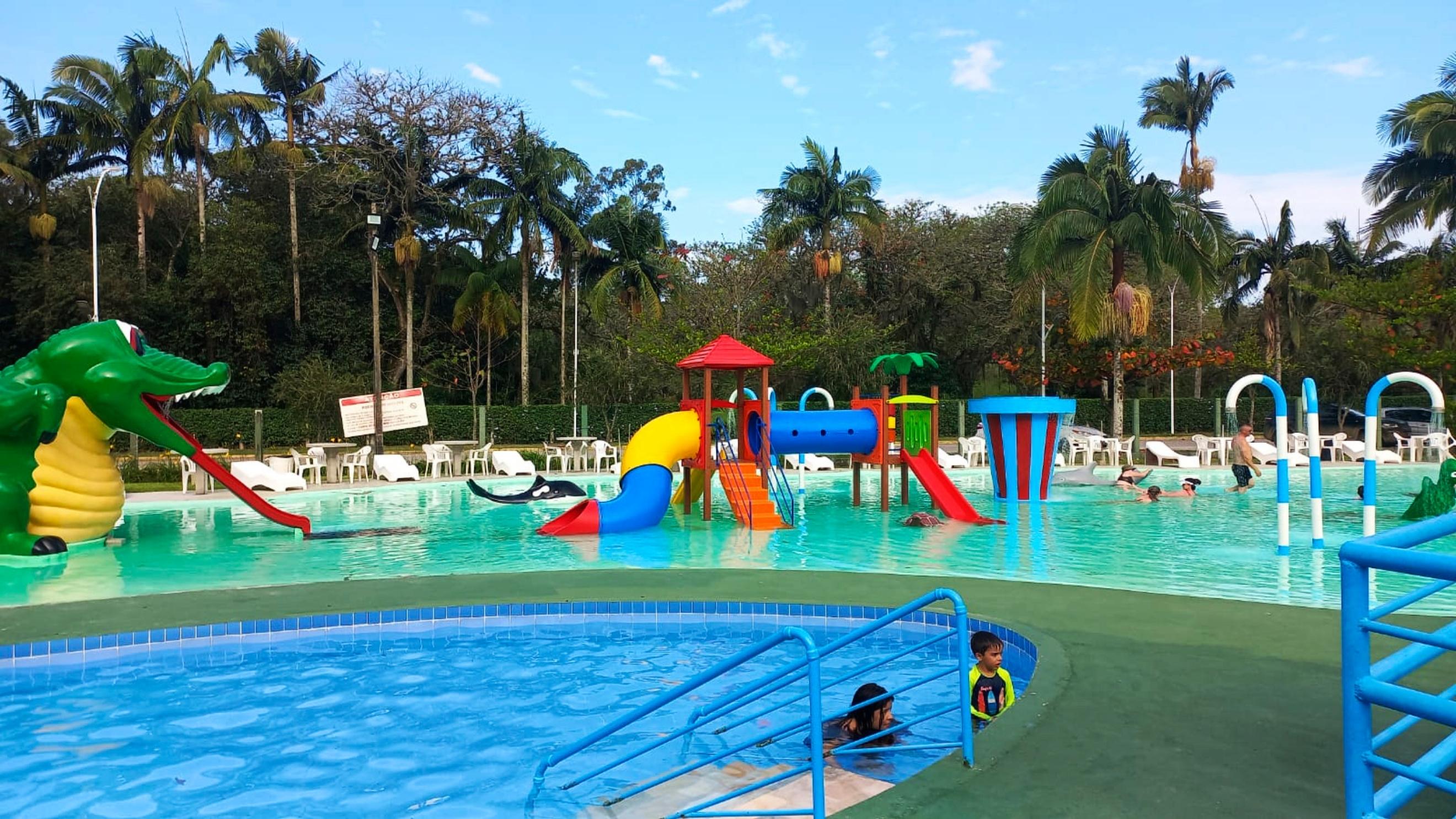 Vista Piscina Hotel Termas do Gravatal