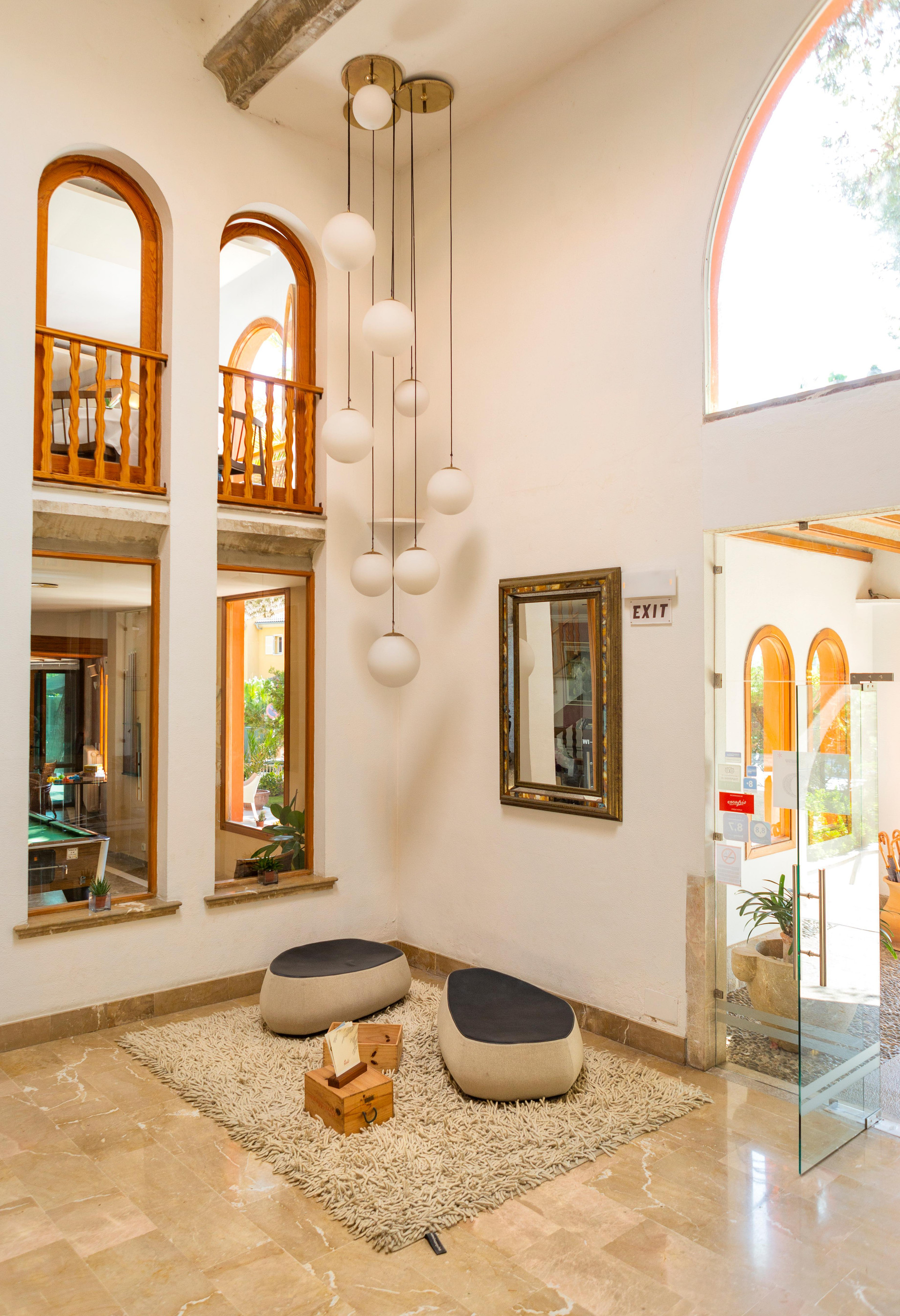 Vista Lobby Es Baulo Petit Hotel