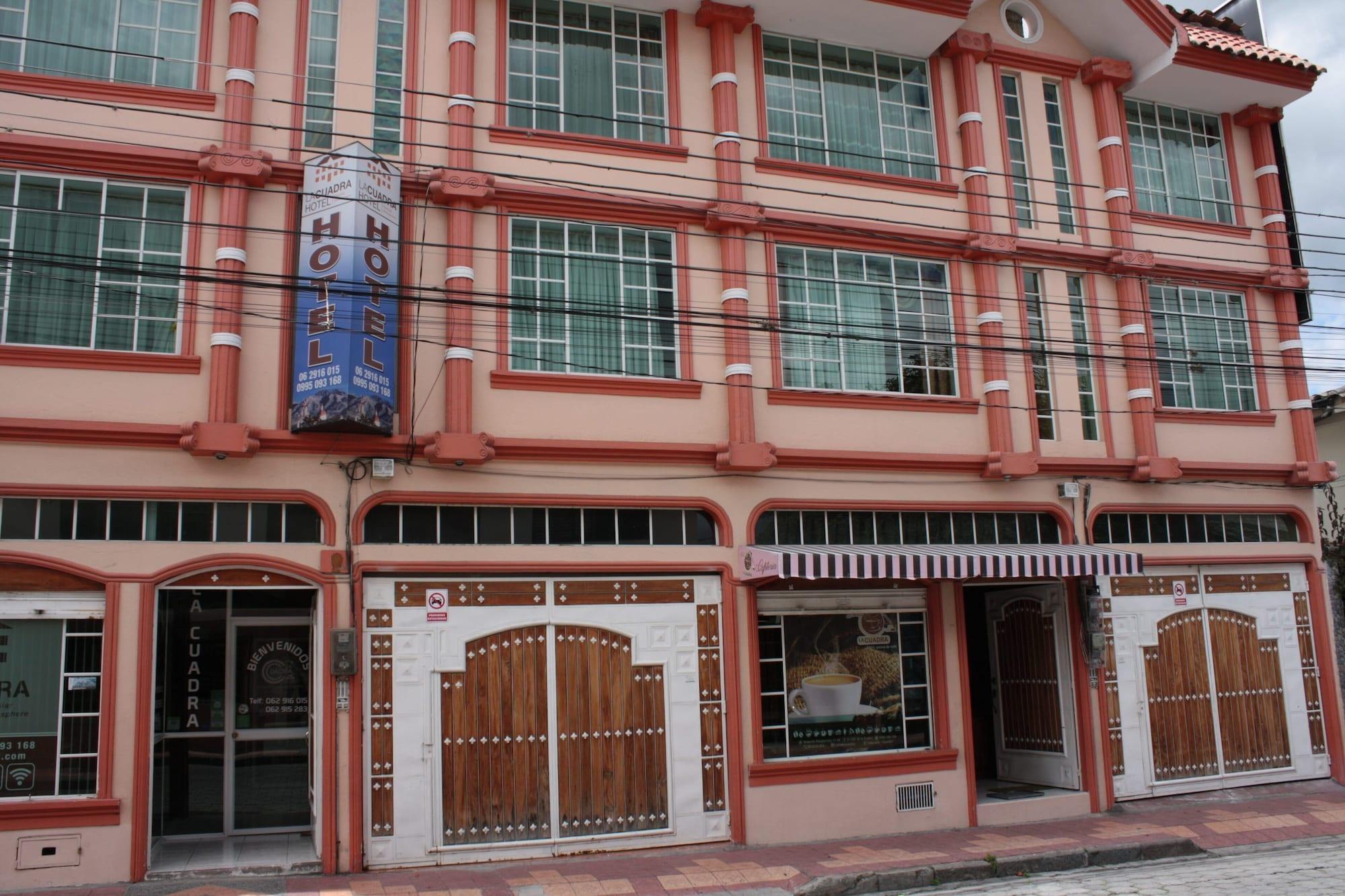 Vista Exterior Hotel La Cuadra