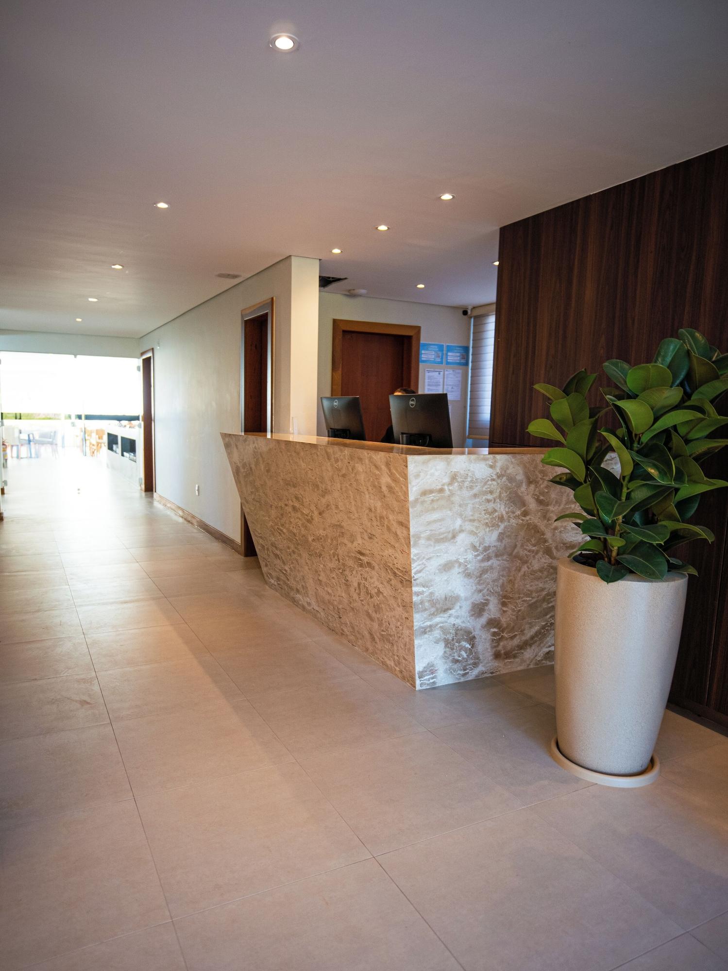 Vista do lobby Vektor Hotels – Jardins Unit