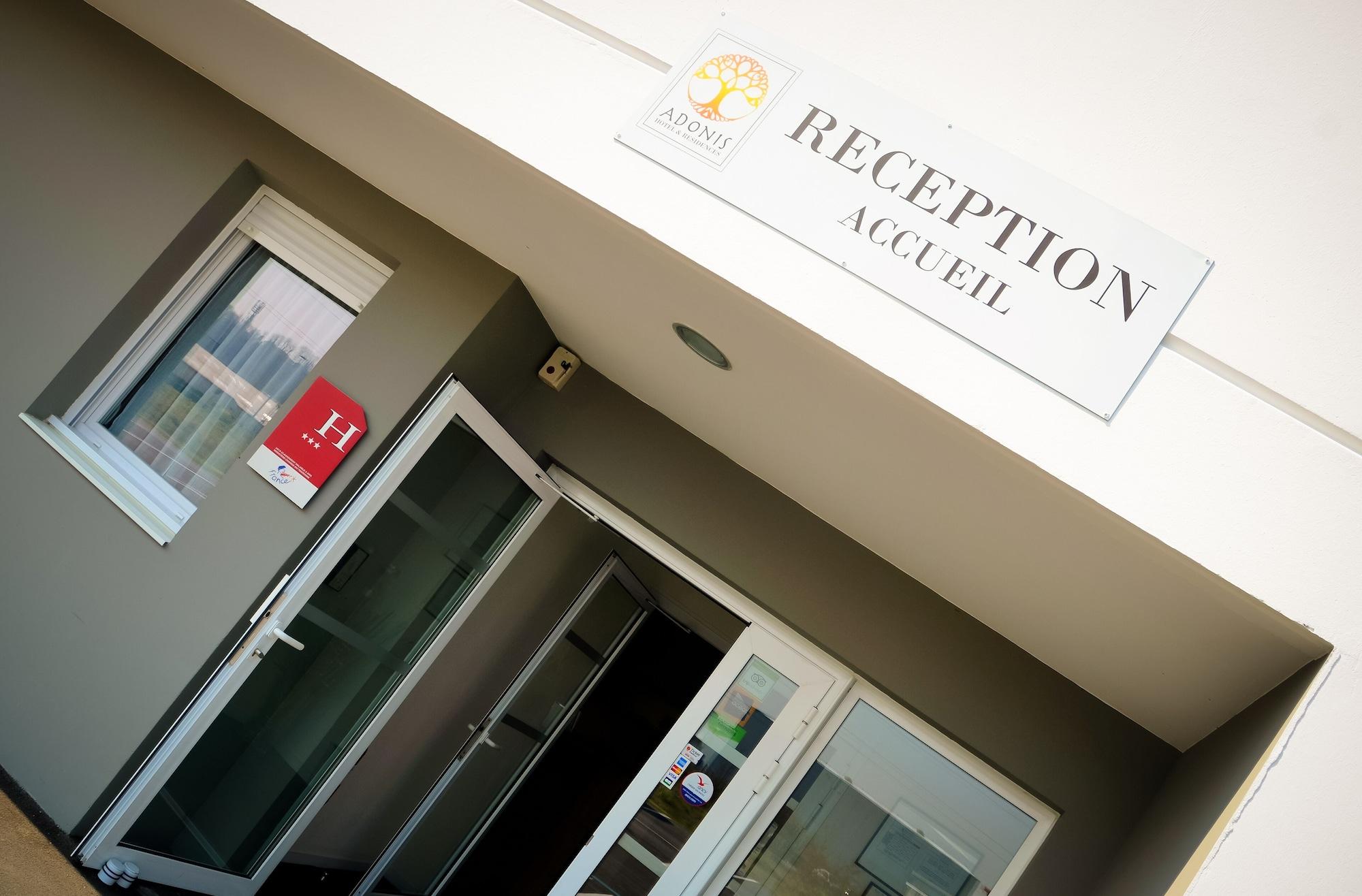 Vista Lobby Adonis Hôtel Bayonne