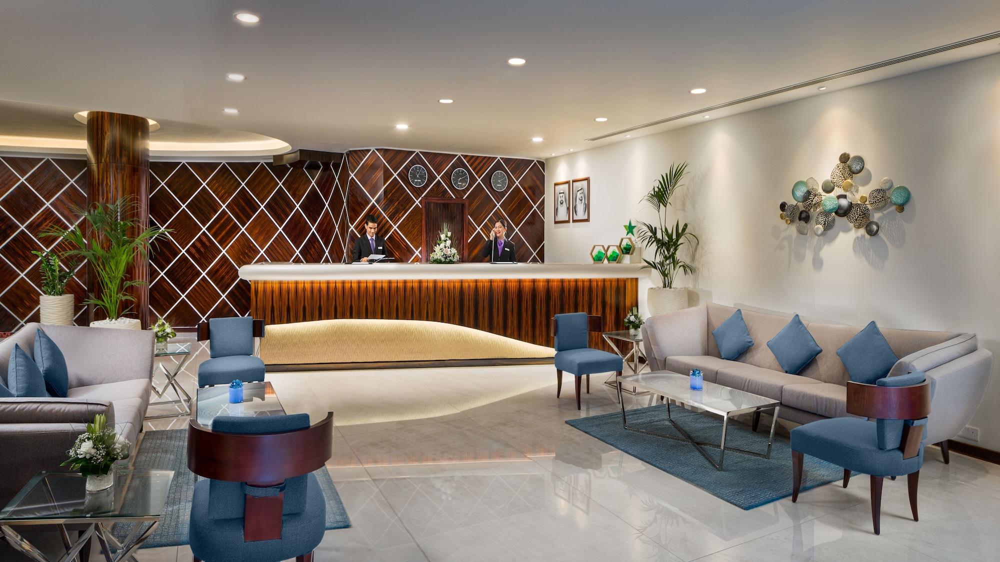 Vista Lobby Savoy Suites Hotel Apartments