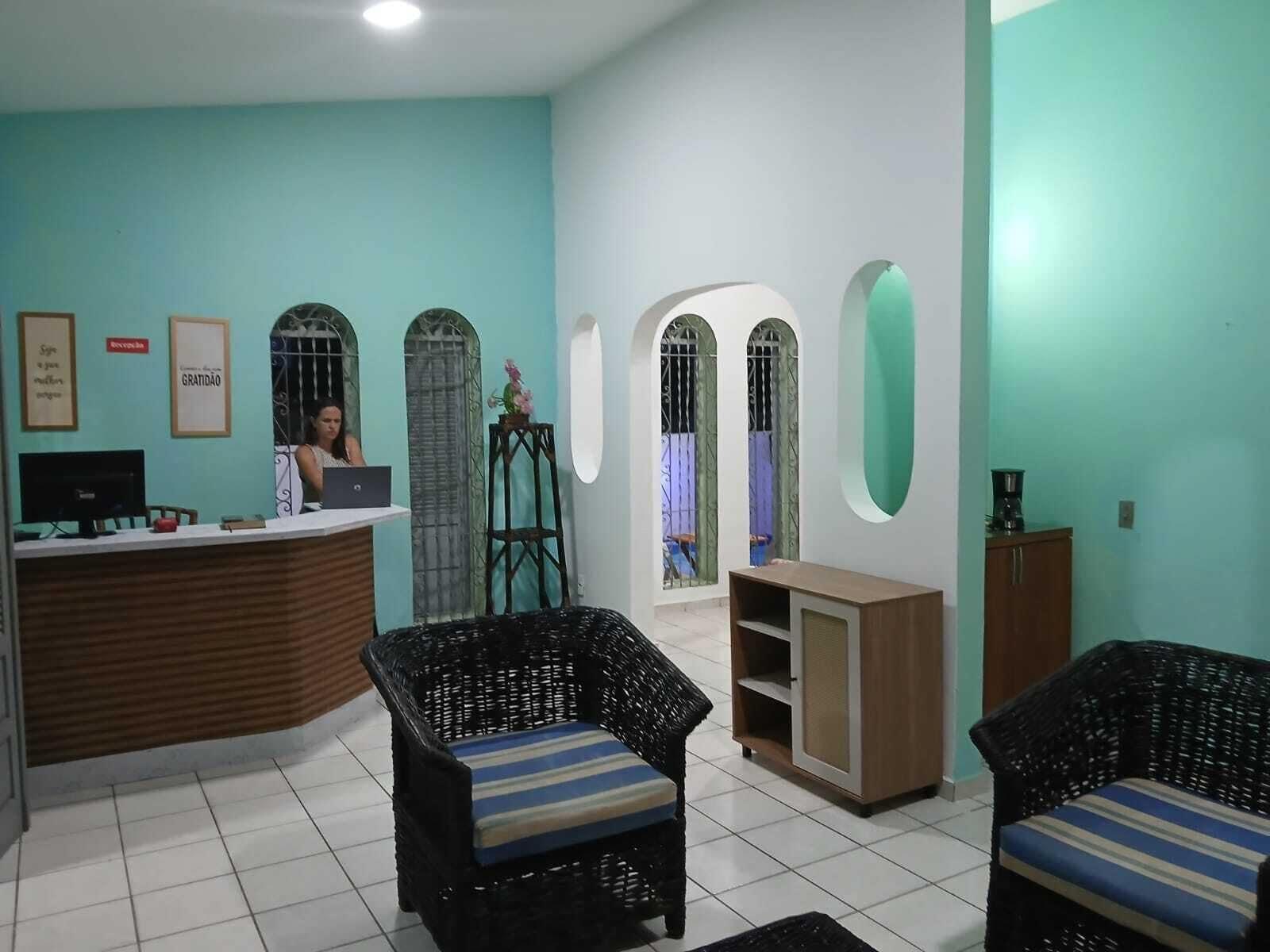 Vista Lobby Hotel Brasil Califórnia