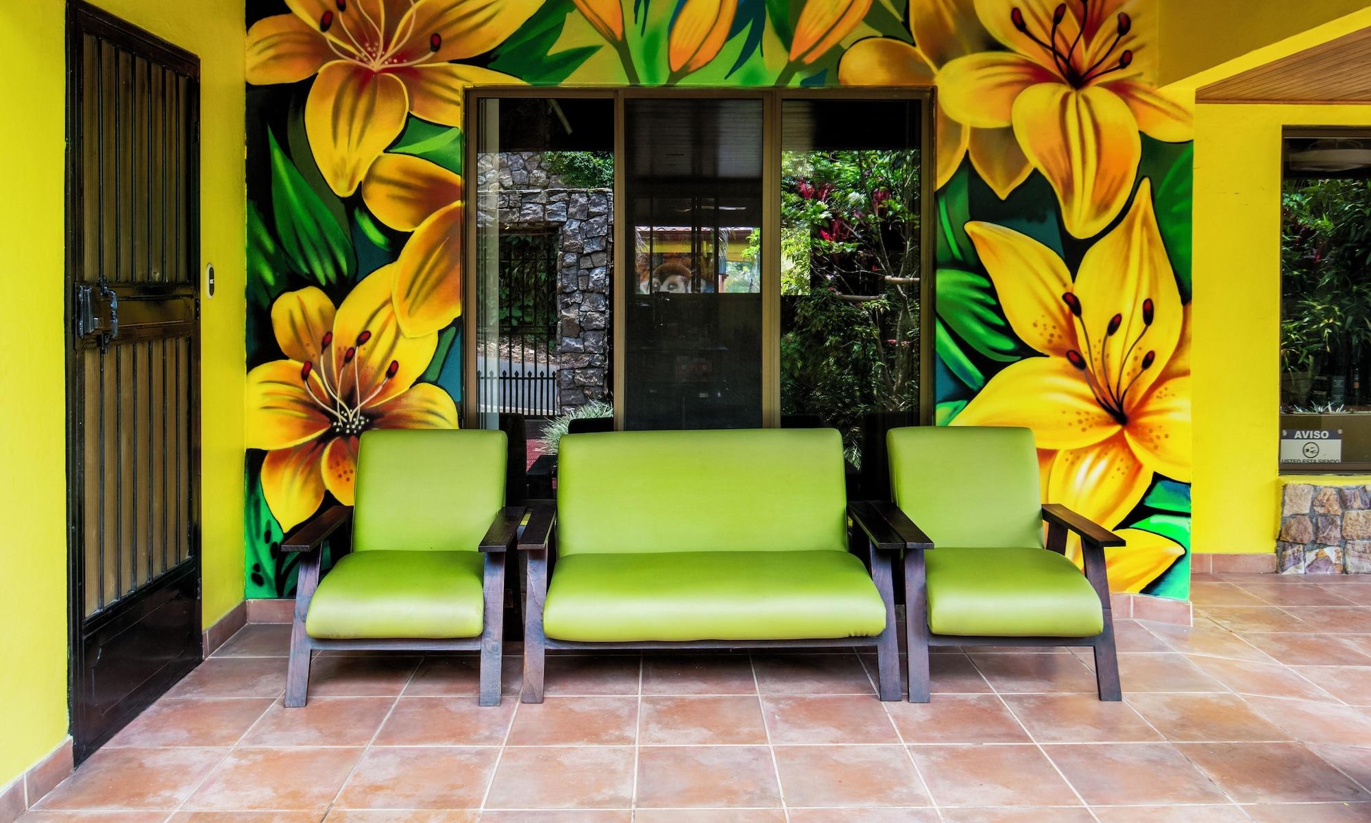 Vista Lobby La Terraza Guest House B&B