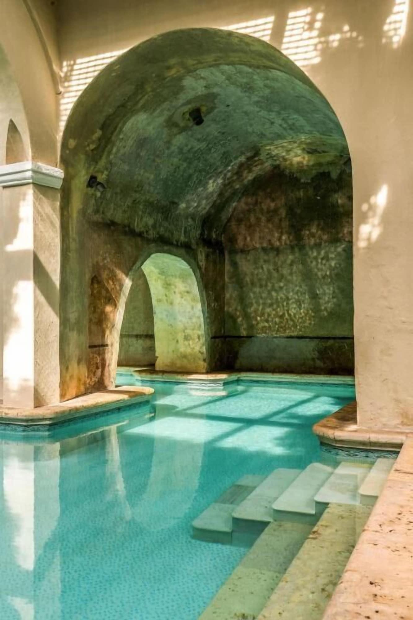 Vista Piscina Casa Trujillo Cartagena