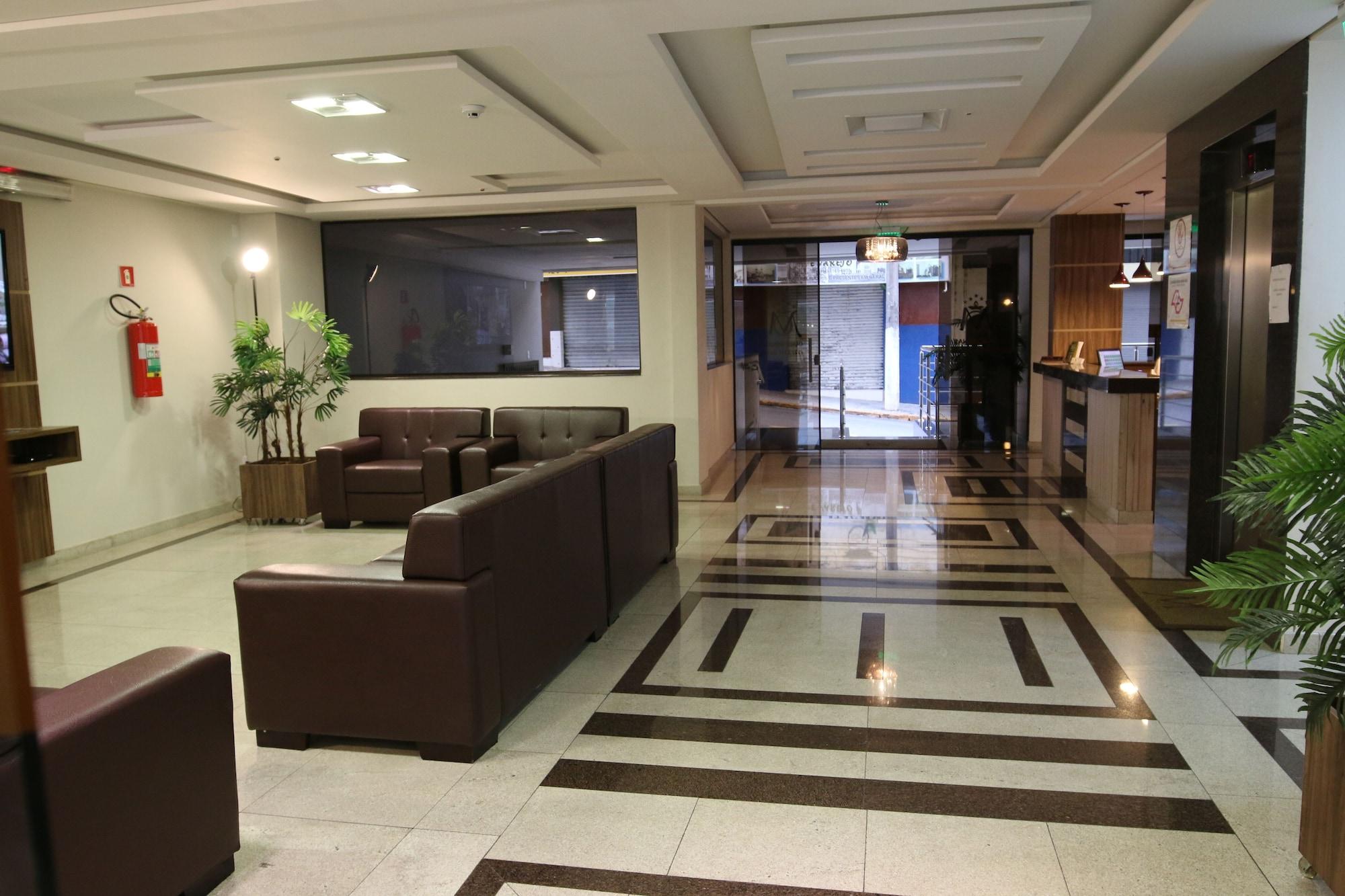 Vista Lobby Ouro Minas Plaza Hotel