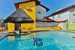 Alquiler Vacacional - Casa a 300m de la playa-4Qts-Piscina Cond-11Hosp-SH033