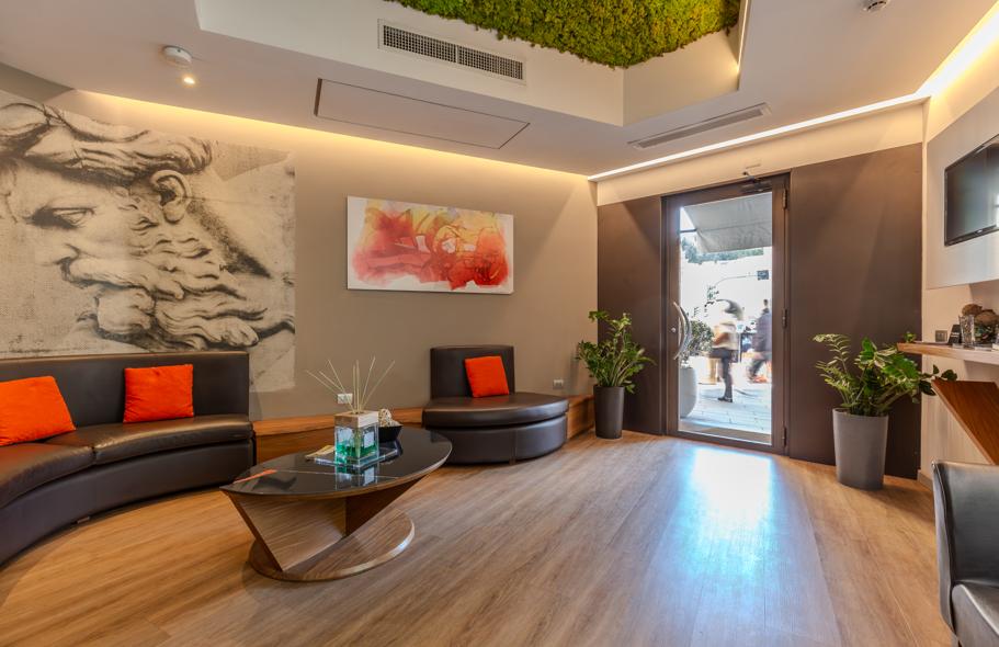 Vista Lobby Rome Art Hotel - Trevi Hotels Group