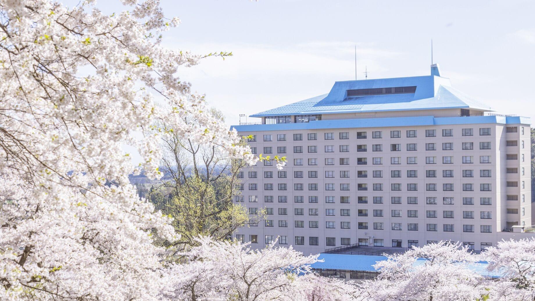 Vista Exterior Hanamaki Onsen Hotel Senshukaku