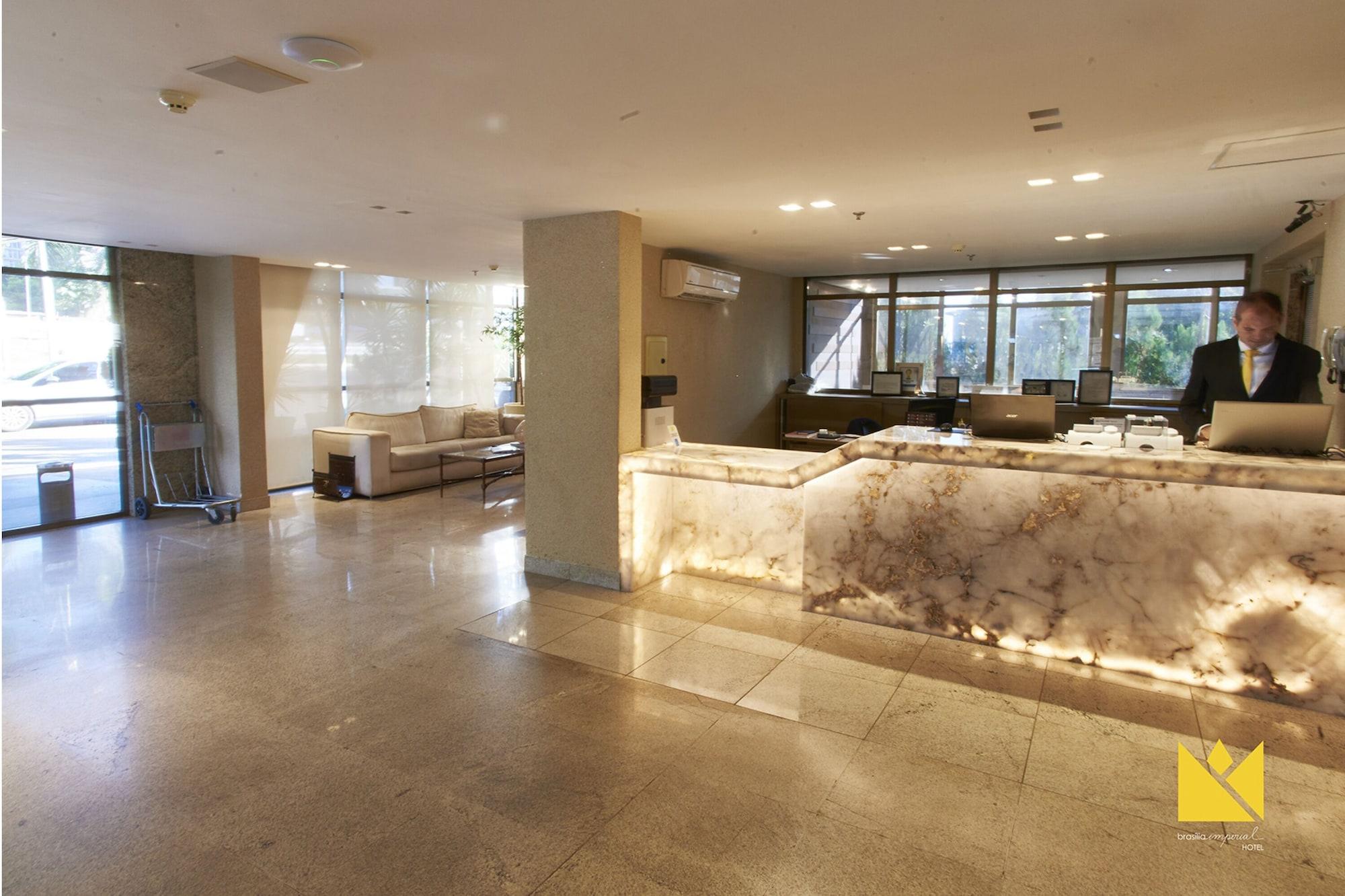 Vista Lobby Brasilia Imperial Hotel