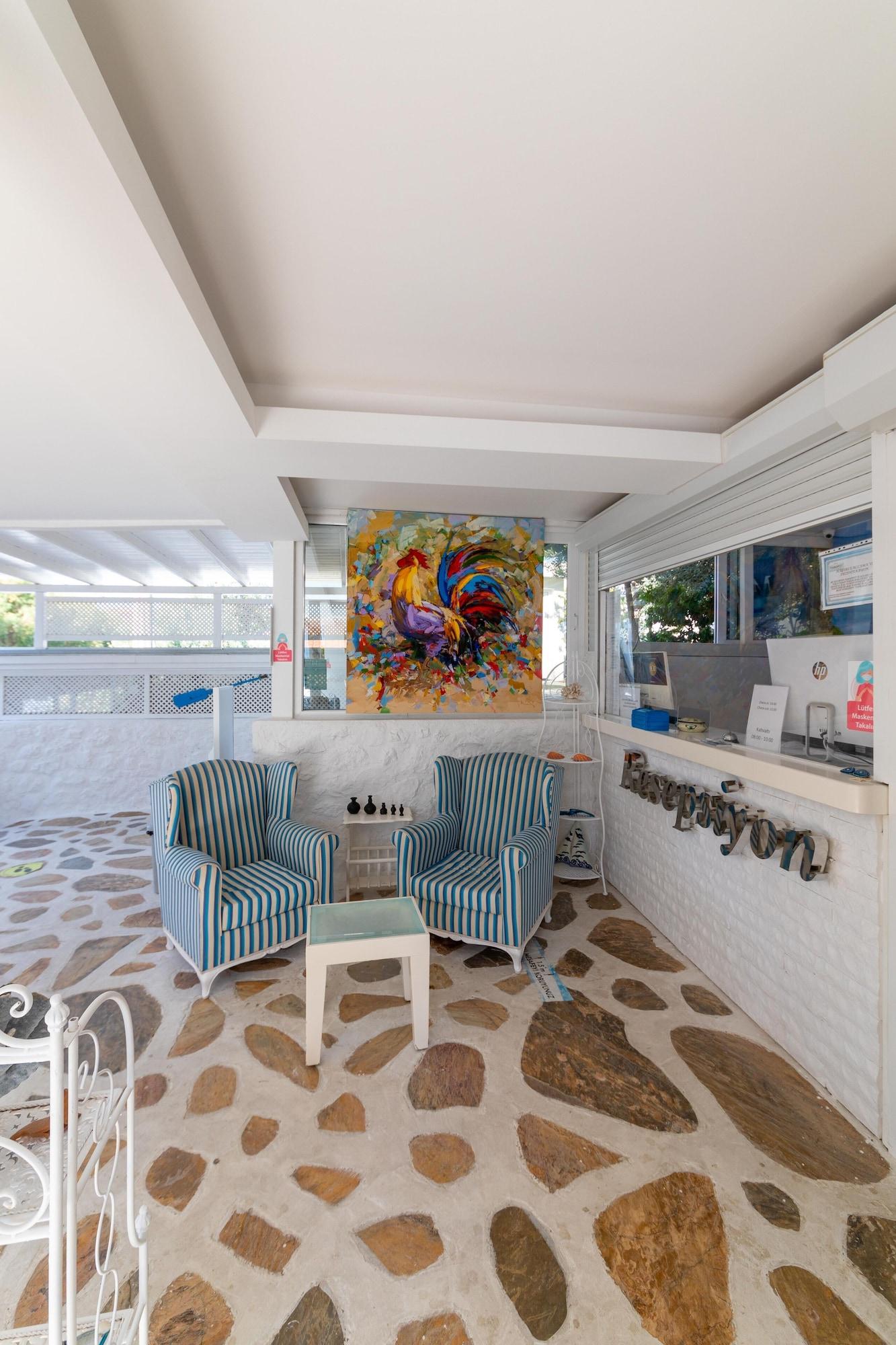 Vista Lobby Hotel Mavi Beyaz