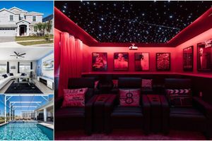 Alquiler Vacacional - **Limited Offer** ChampionsGate 8BR Villa/Private Pool & SPA/Theater/AC GameRoom