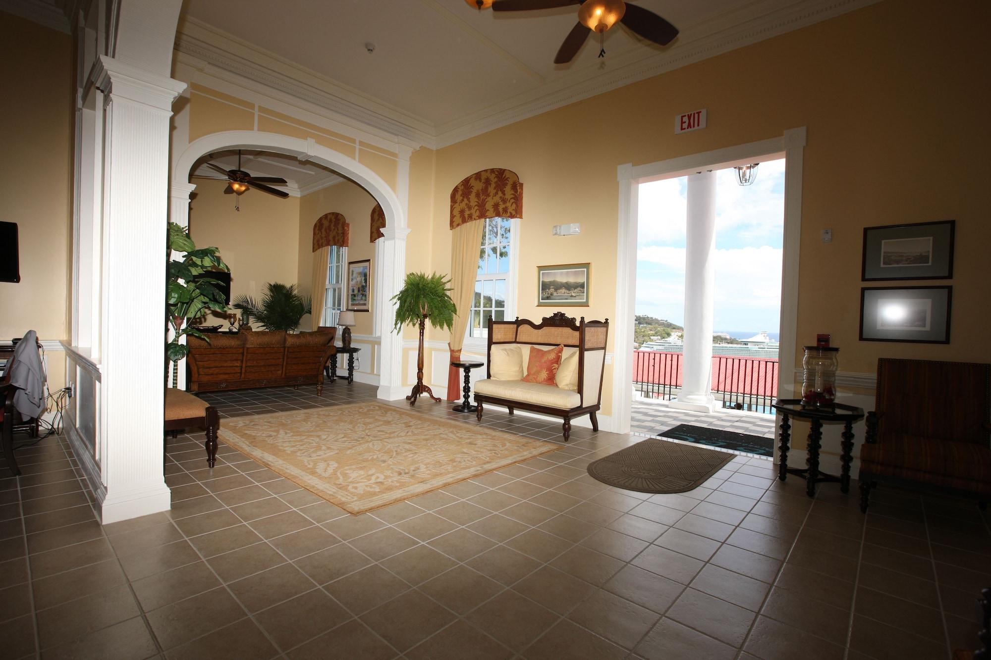 Vista Lobby Hilltop Villas at Bluebeard's Castle
