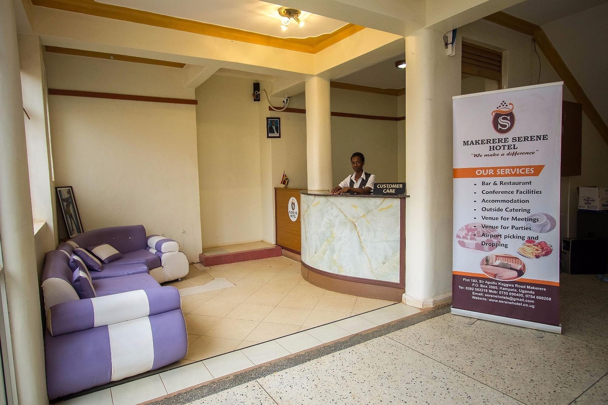 Vista Lobby Makerere Serene Hotel