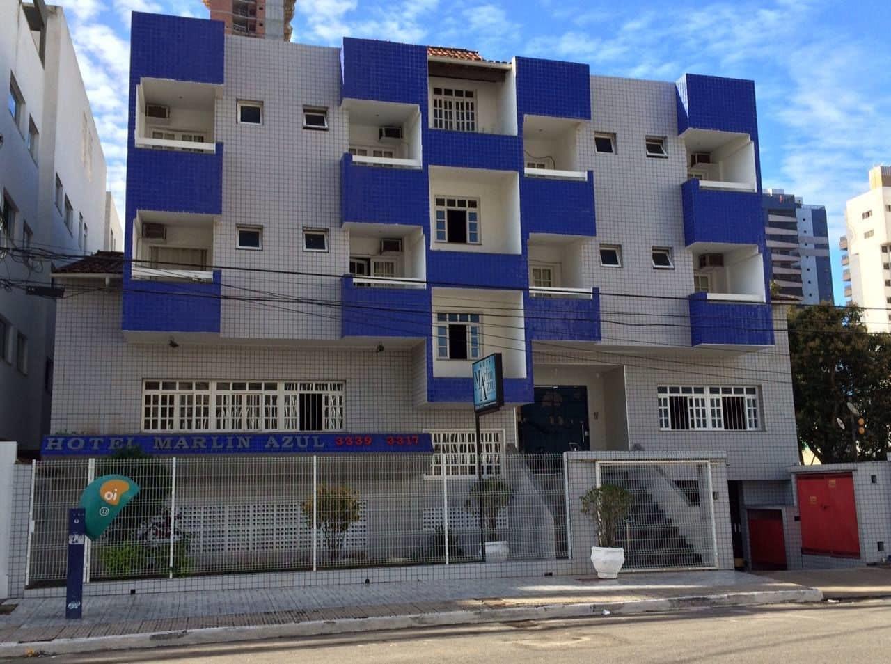 Vista Exterior Hotel Marlin Azul