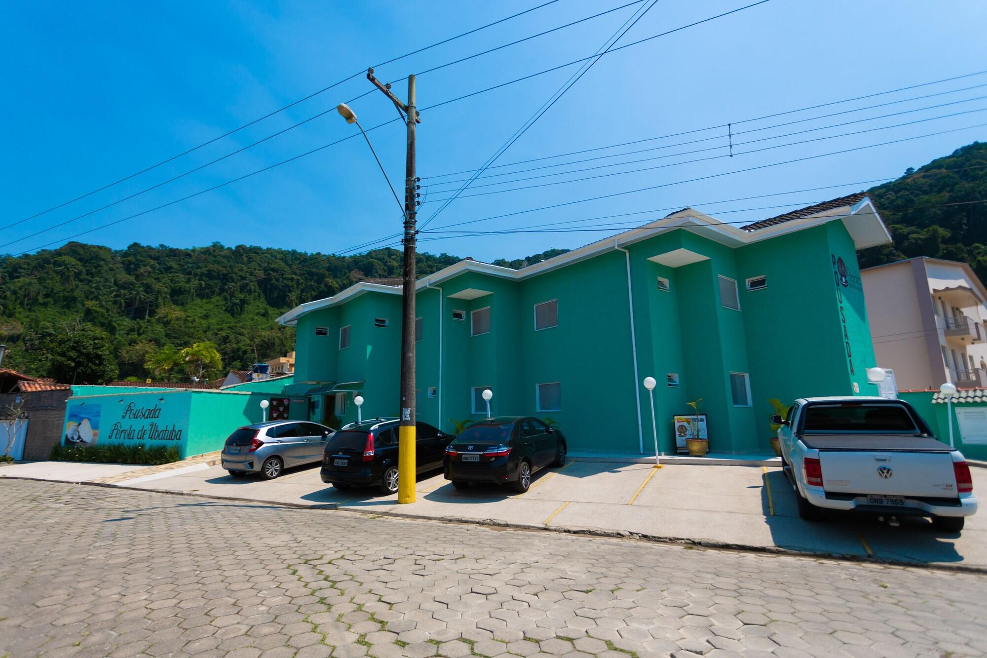 Vista Exterior Pousada Pérola de Ubatuba