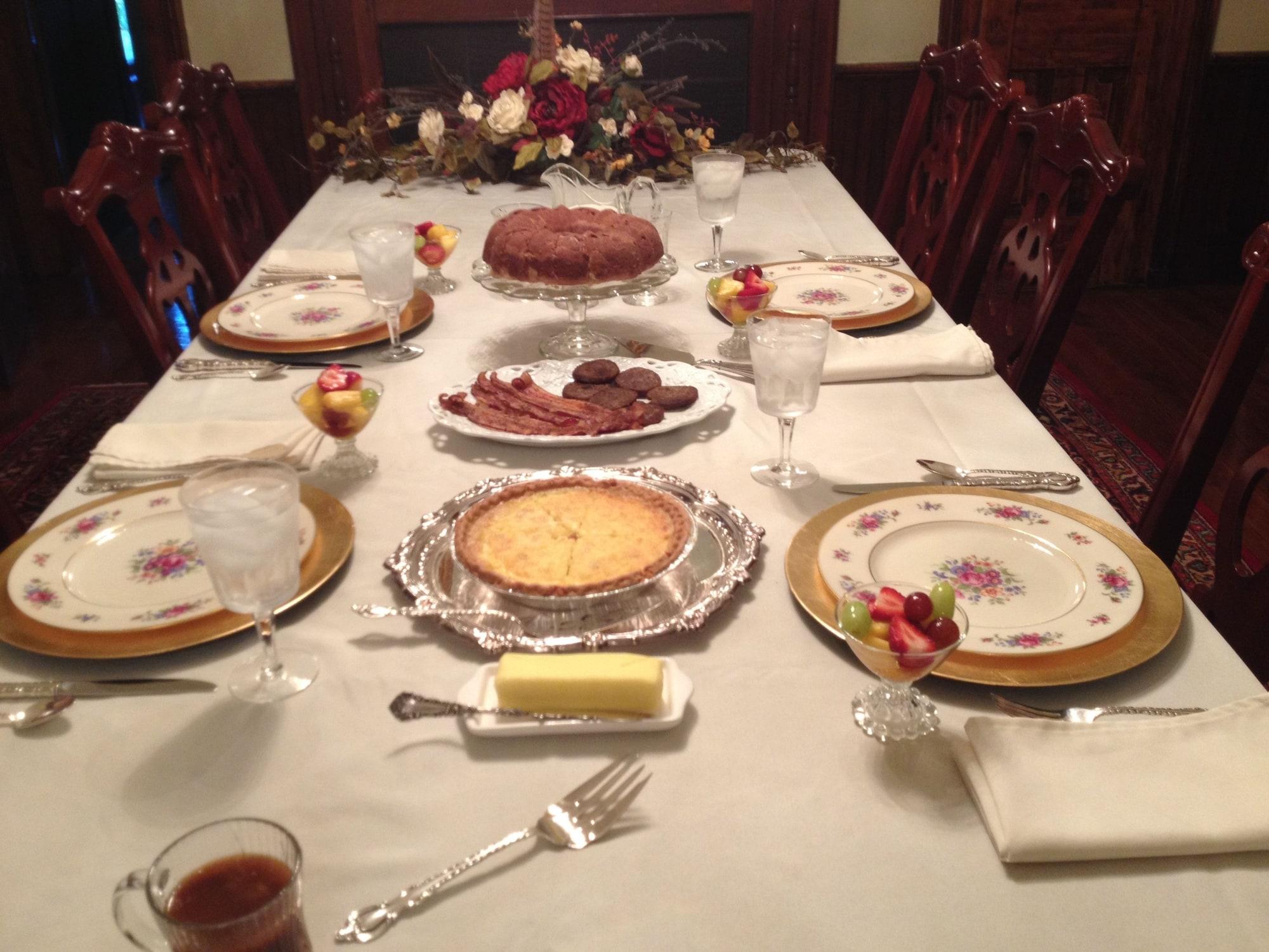 Restaurant Adair Manor Bed& Breakfast