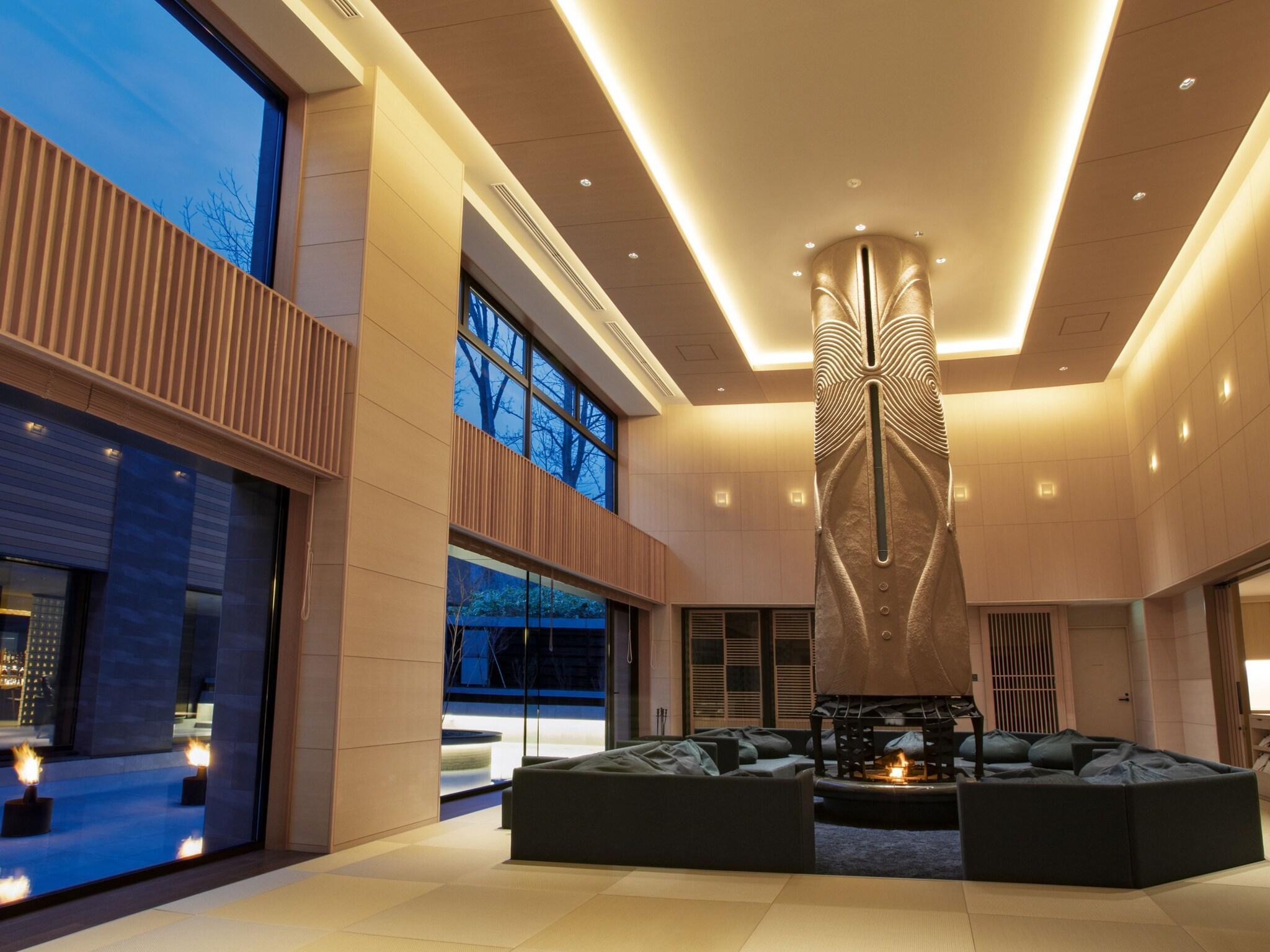 Vista Lobby Lake Shikotsu Tsuruga Resort Spa MIZU no UTA