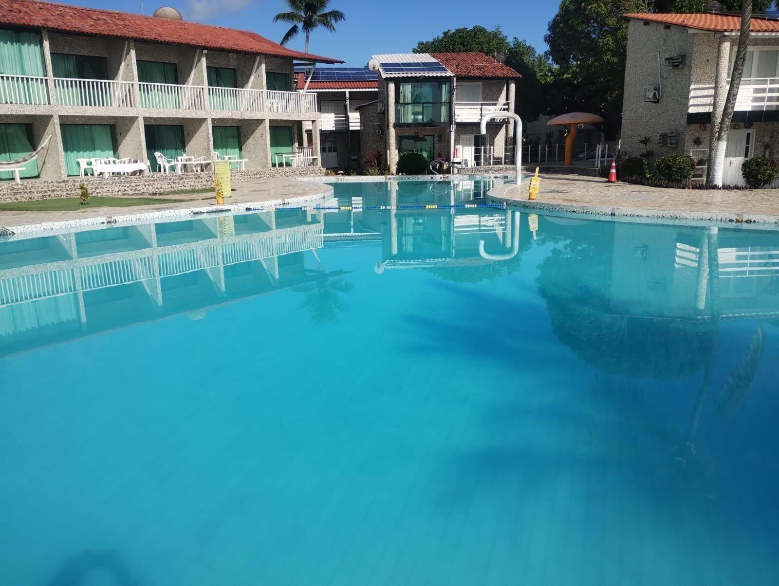 Vista Piscina Flats Privé Village Galés (Maragogi - AL)