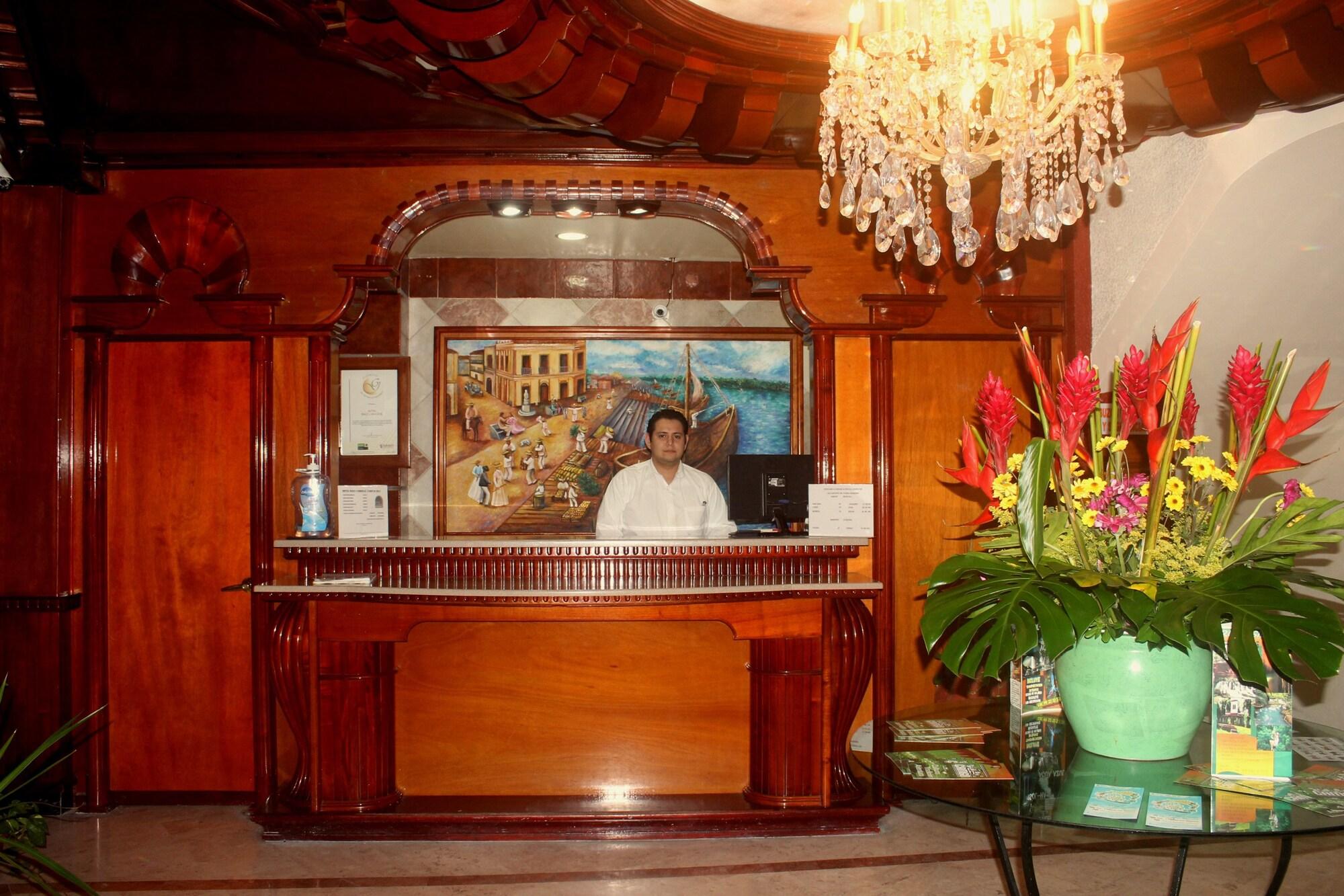 Vista Lobby Hotel Báez Carrizal