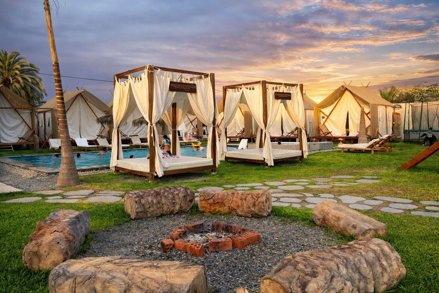 Vista Piscina Mystic Paracas
