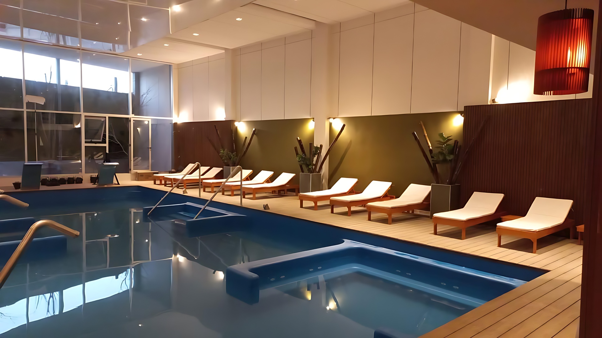 Vista Piscina Platino Termas All Inclusive