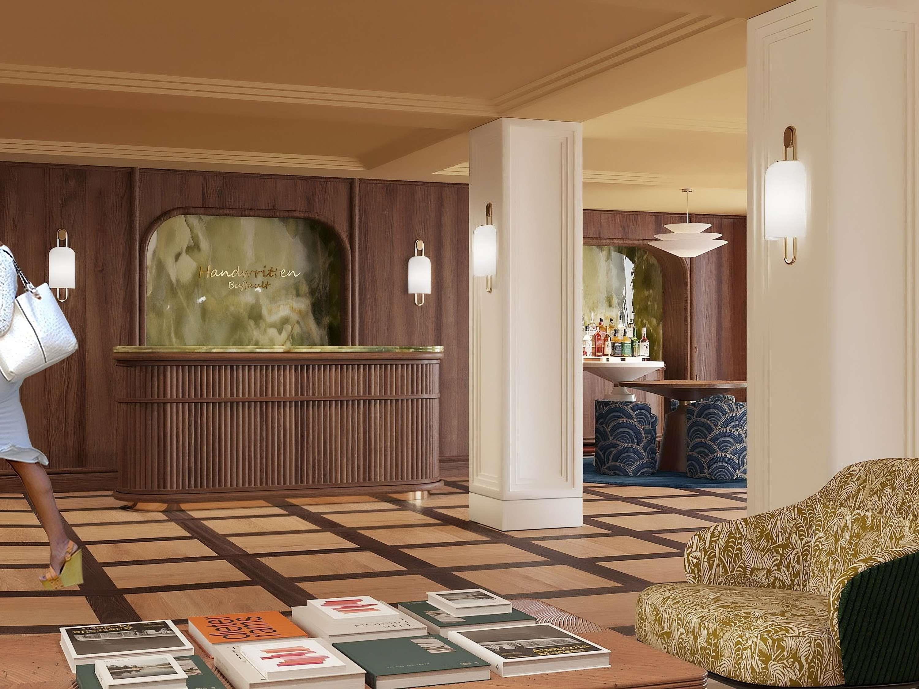 Vista Lobby Hotel Faubourg Galant Paris - Handwritten Collection