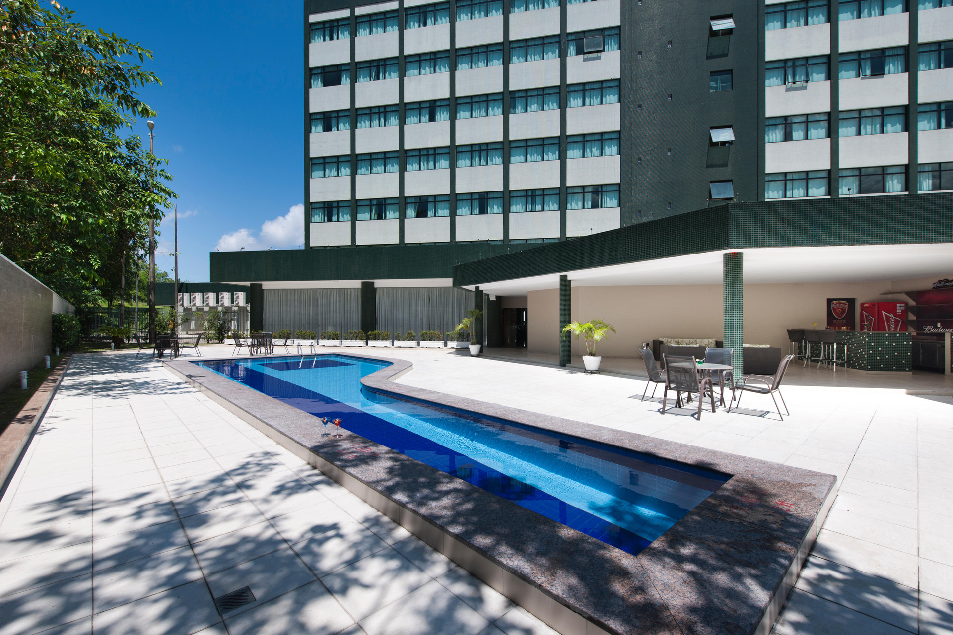 Vista Piscina Comfort Hotel Manaus