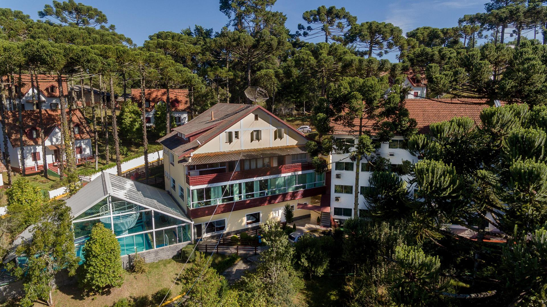 Vista Exterior Hotel Fazenda Golden Park Campos do Jordão