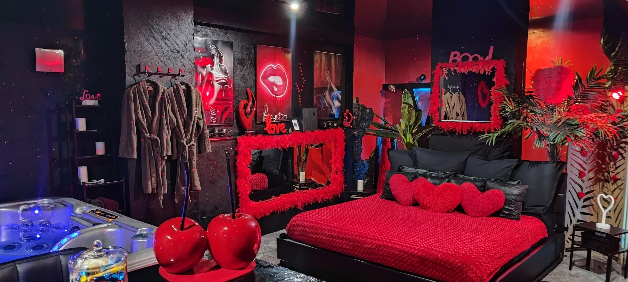 Varios Loft Romantique Hammam Spa Privatif Playroom