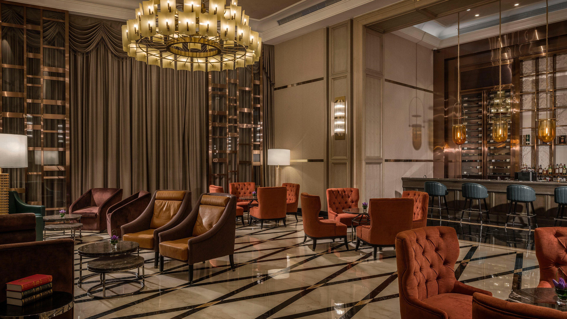 Bar/Salón InterContinental Wuhan by IHG
