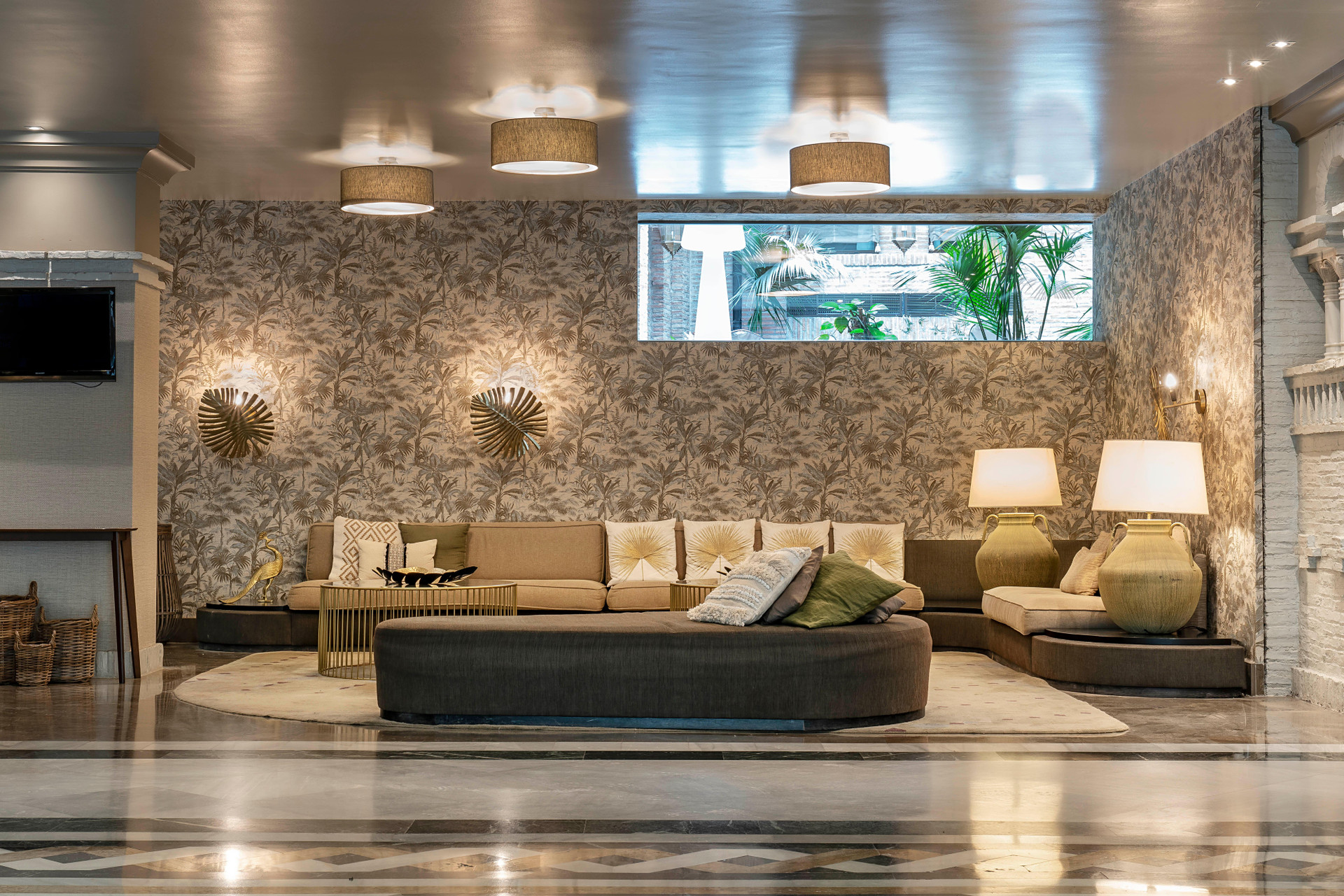 Vista Lobby Vincci Albayzin Hotel