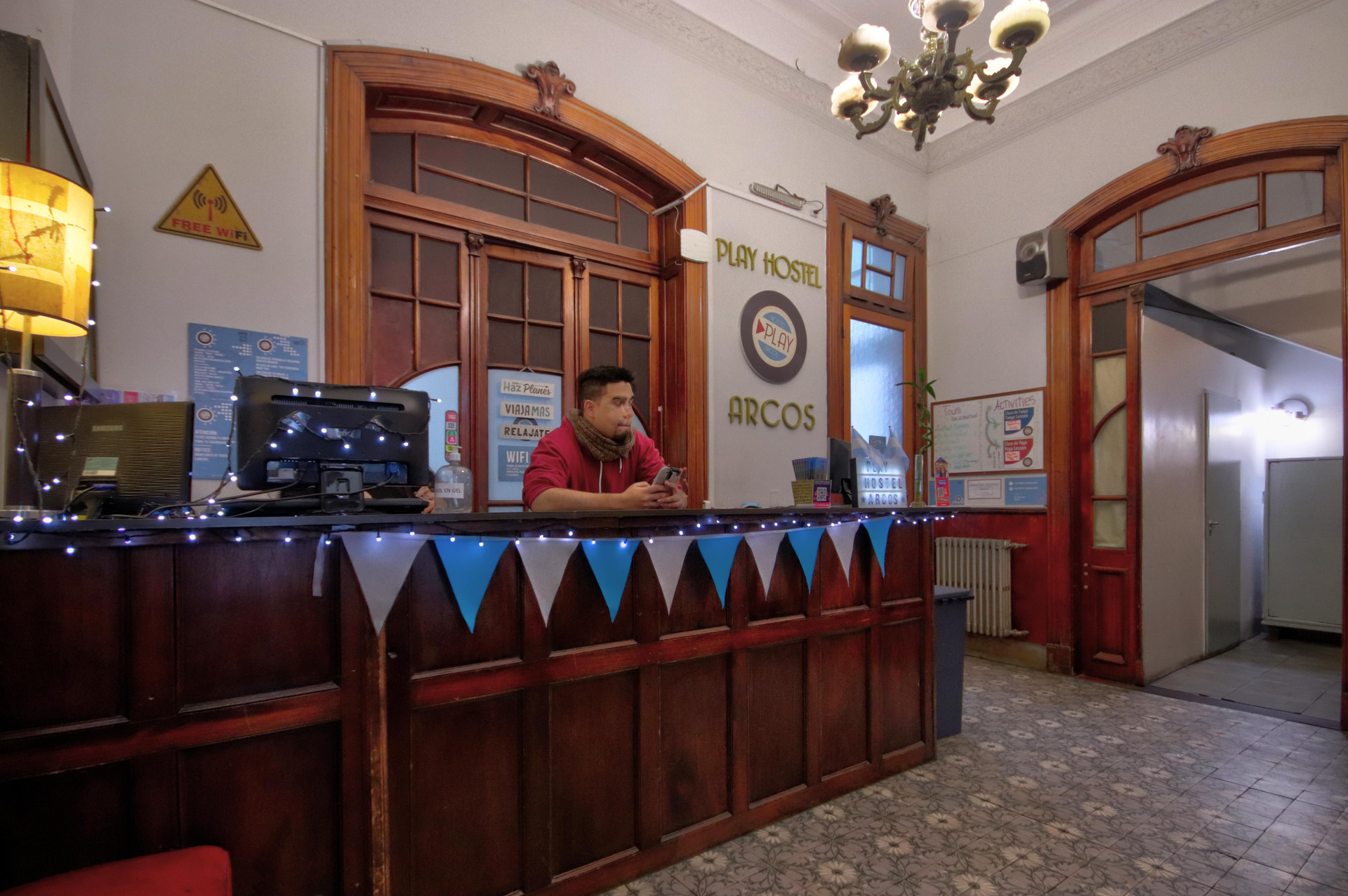 Vista Lobby Play Hostel Arcos