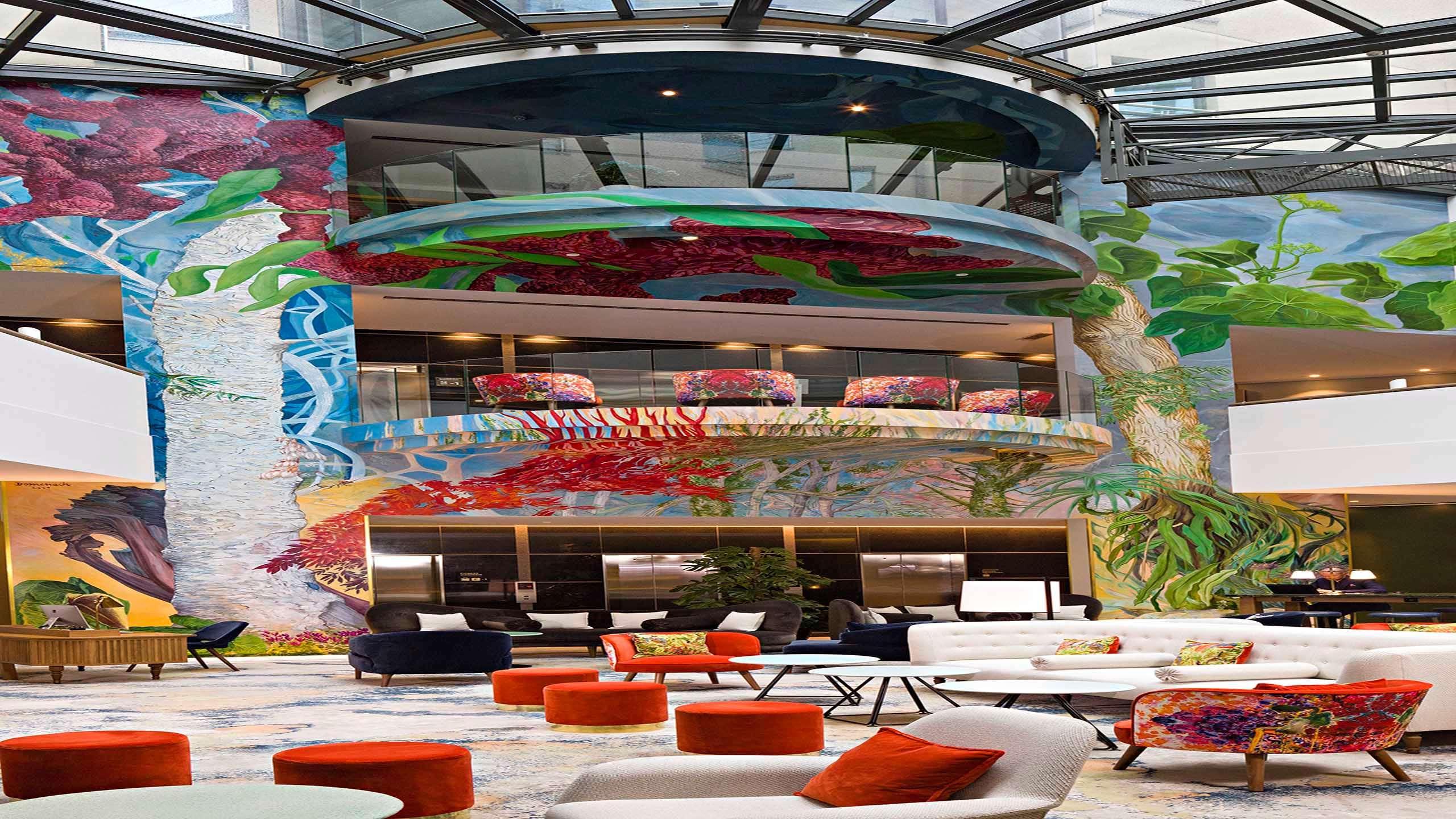 Vista Lobby Sofitel Brussels Europe