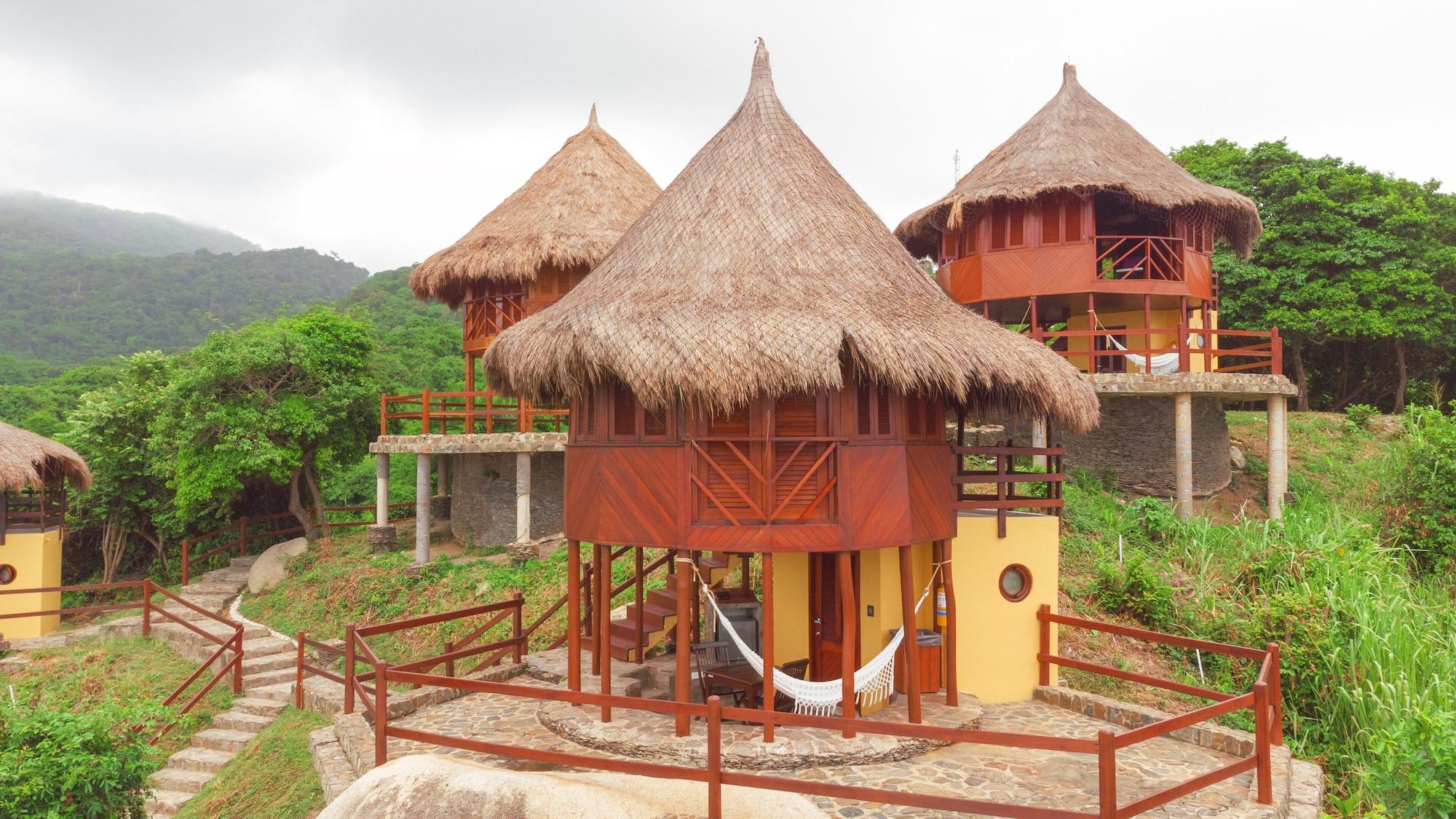 Vista Exterior Ecohabs Tequendama Parque Tayrona